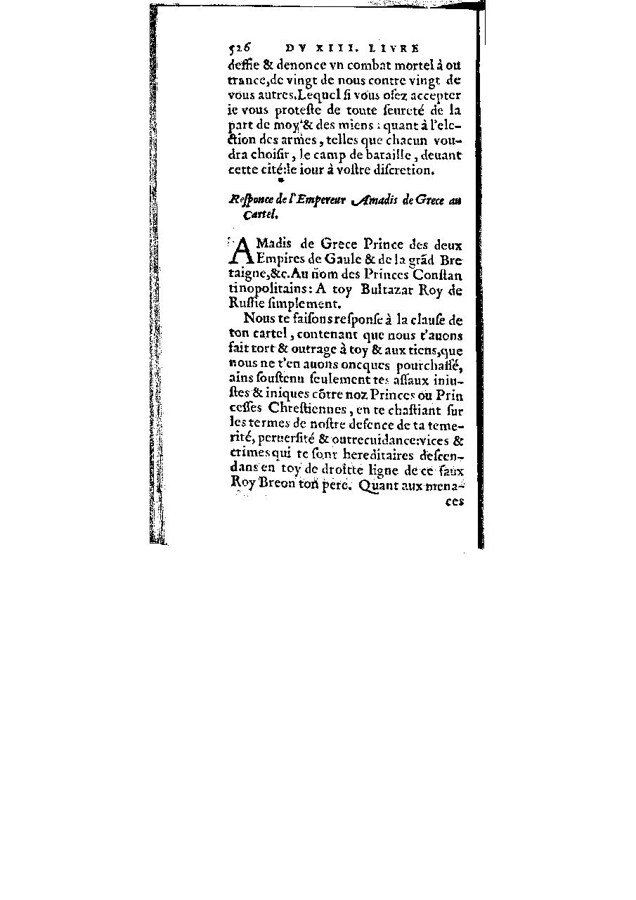 1572 - Veuve Gabriel Cotier - Trésor des Amadis - BM Lyon