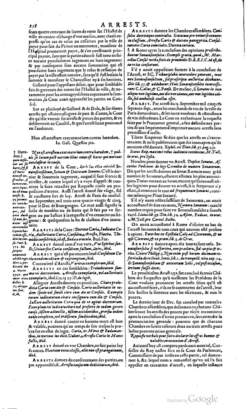 1629 - Veuve Nicolas Buon - Trésor du droit français (29620 T. 1) - BM Lyon