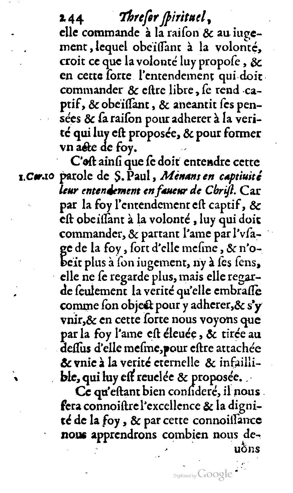 1646 - Antoine Cellier et Pierre Compagnon - Trésor spirituel contenant les obligations - BM Lyon 1646 - Antoine Cellier et Pierre Compagnon - Trésor spirituel contenant les obligations - BM Lyon