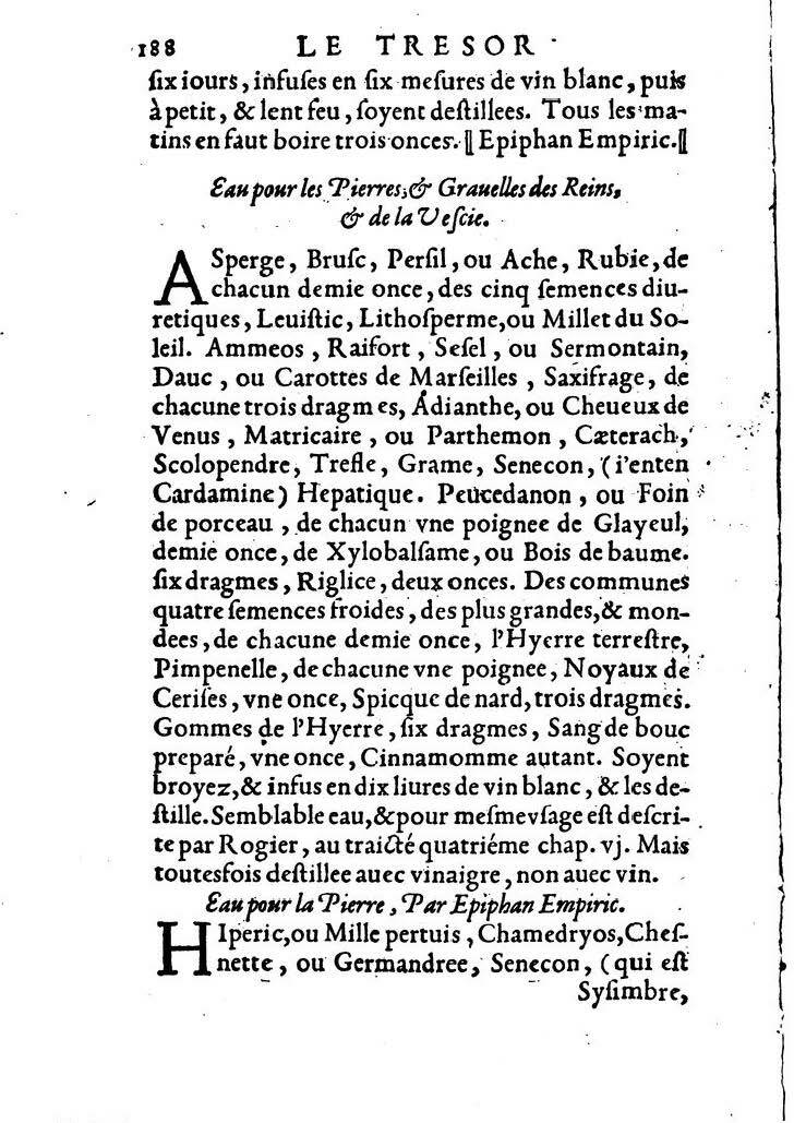 1559 - Veuve Balthazar Arnoullet et Antoine Vincent - Trésor d’Évonyme Philiatre - BM Lyon