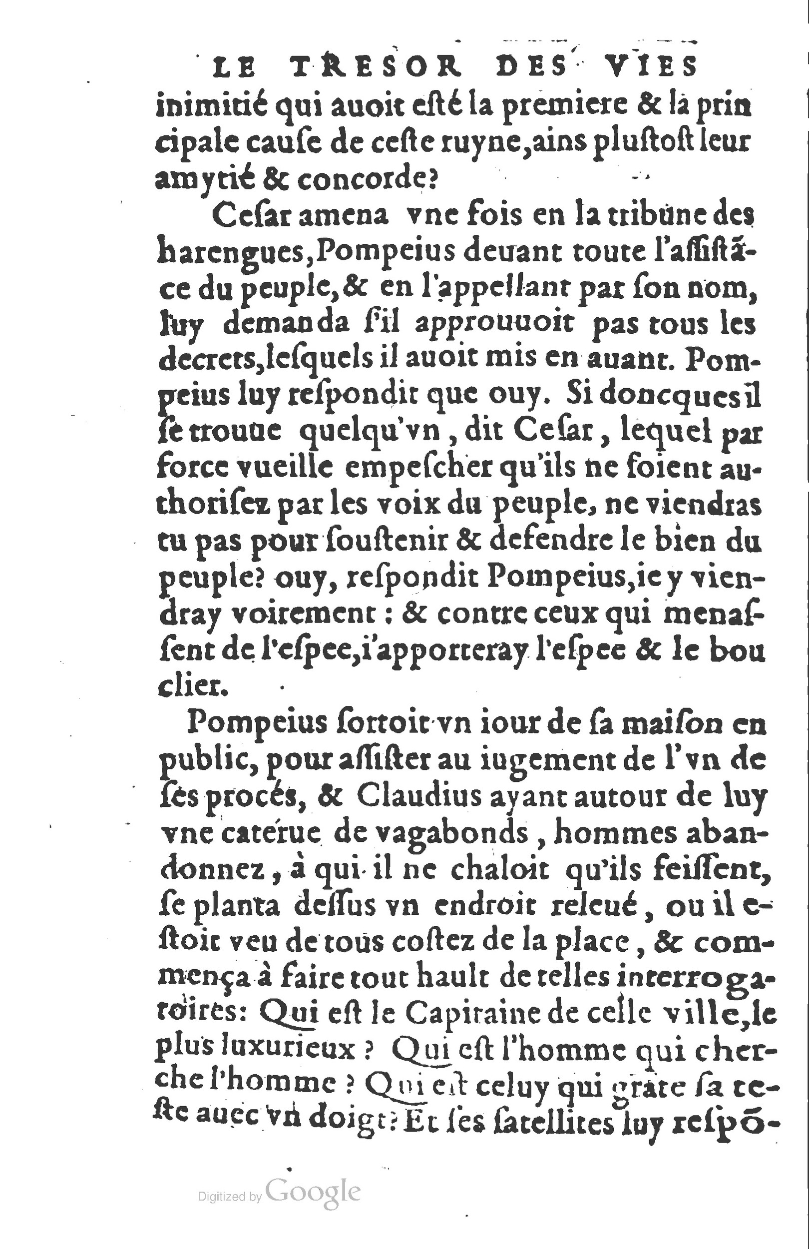 1577 - Claude Micard - Trésor des vies de Plutarque - BSB Munich 1577 - Claude Micard - Trésor des vies de Plutarque - BSB Munich