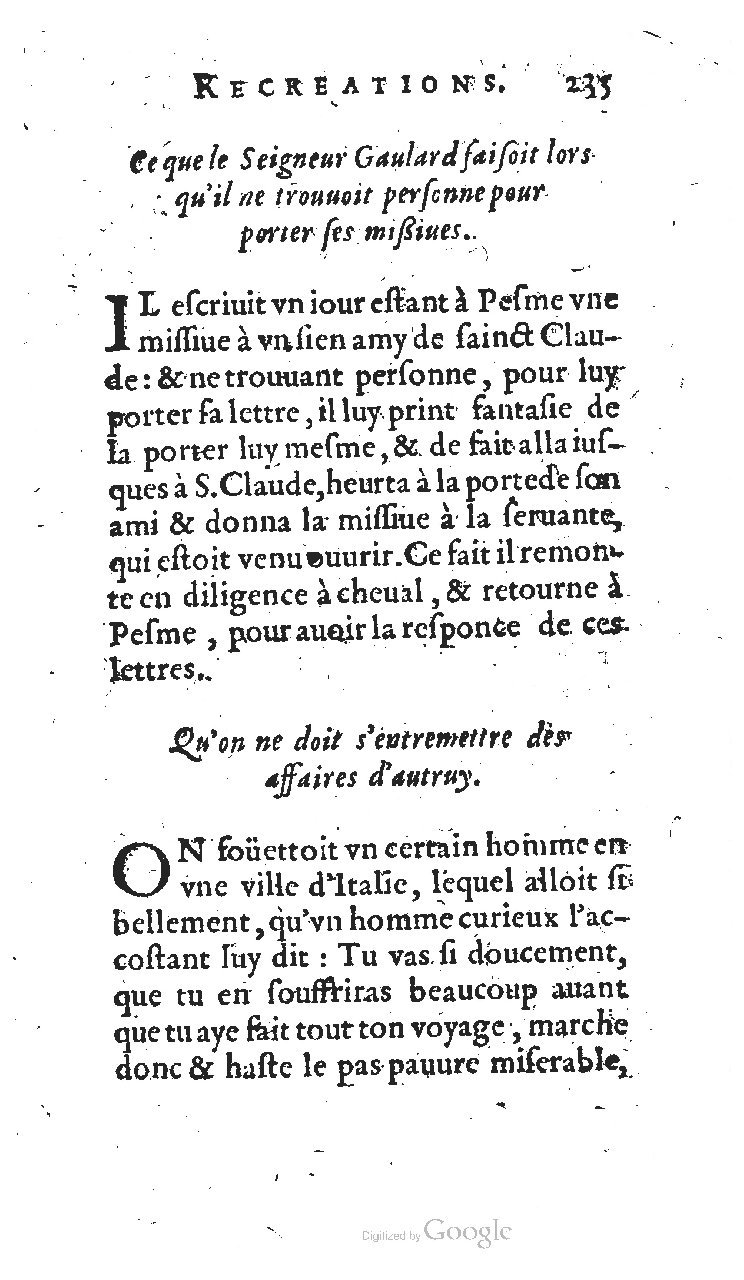 1627 - Jean Delamare - Trésor des récréations - BSB Munich