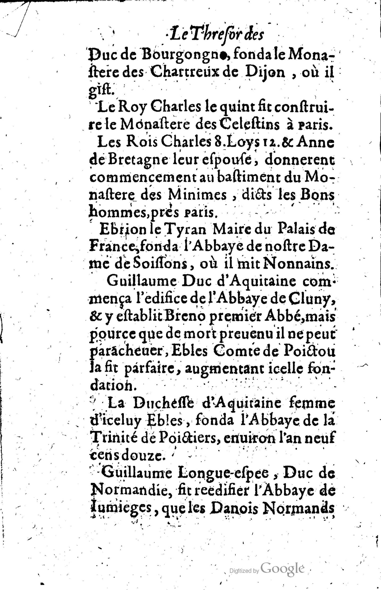 1619 - Jean Corrozet - Trésor des histoires de France - Anvers Musée Plantin-Moretus