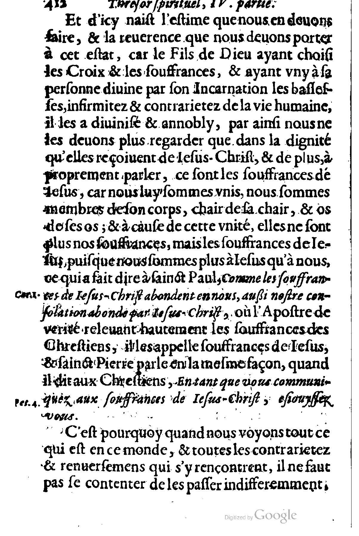 1635 - Sébastien Huré - Trésor spirituel contenant les obligations - BM Lyon