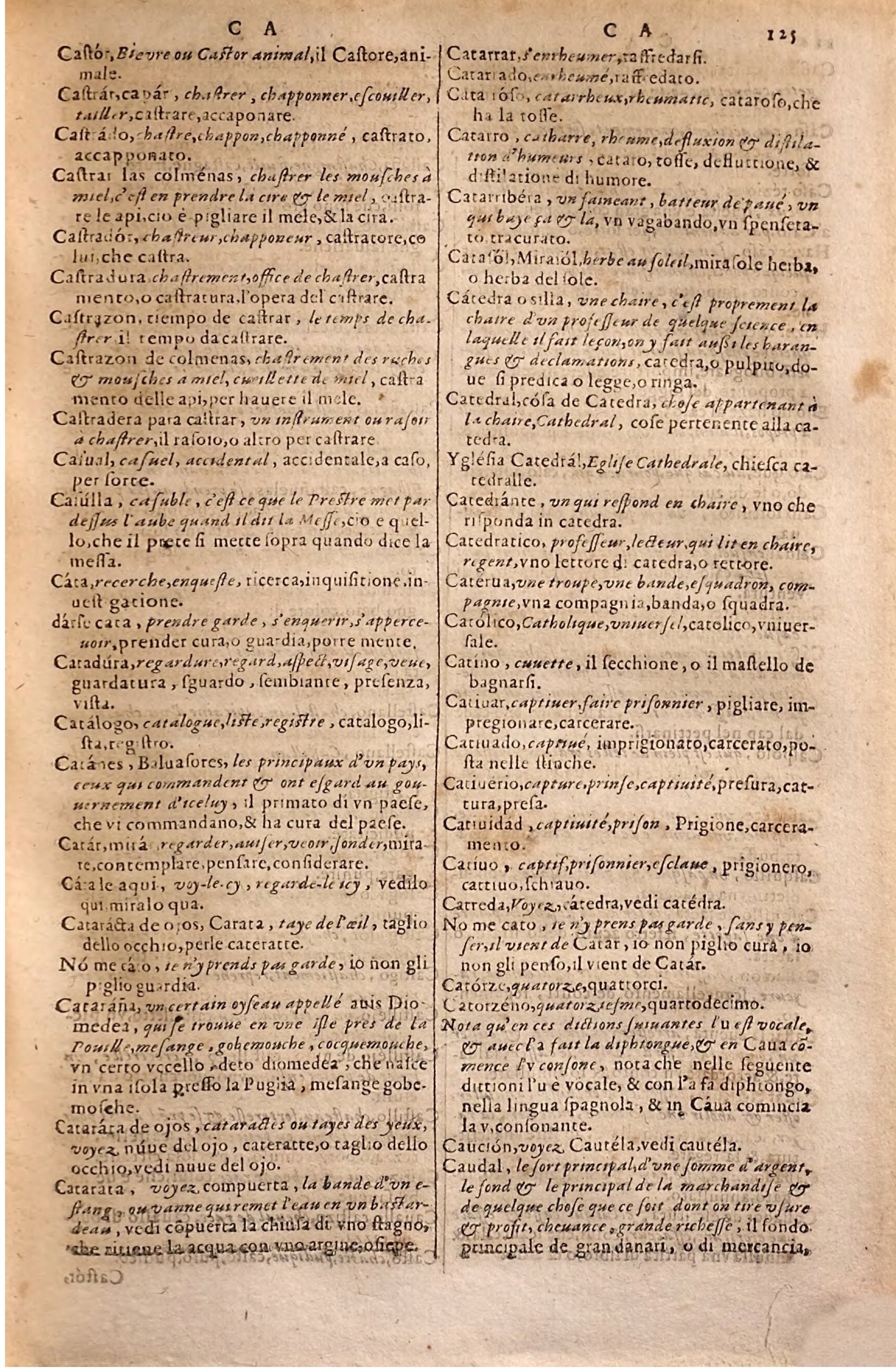 1627 - Jacques Crespin - Trésor des trois langues - Regensburg