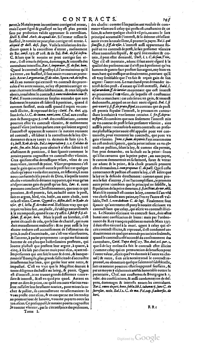 1629 - Veuve Nicolas Buon - Trésor du droit français (21754 T. 1) - BM Lyon 1629 - Veuve Nicolas Buon - Trésor du droit français (21754 T. 1) - BM Lyon