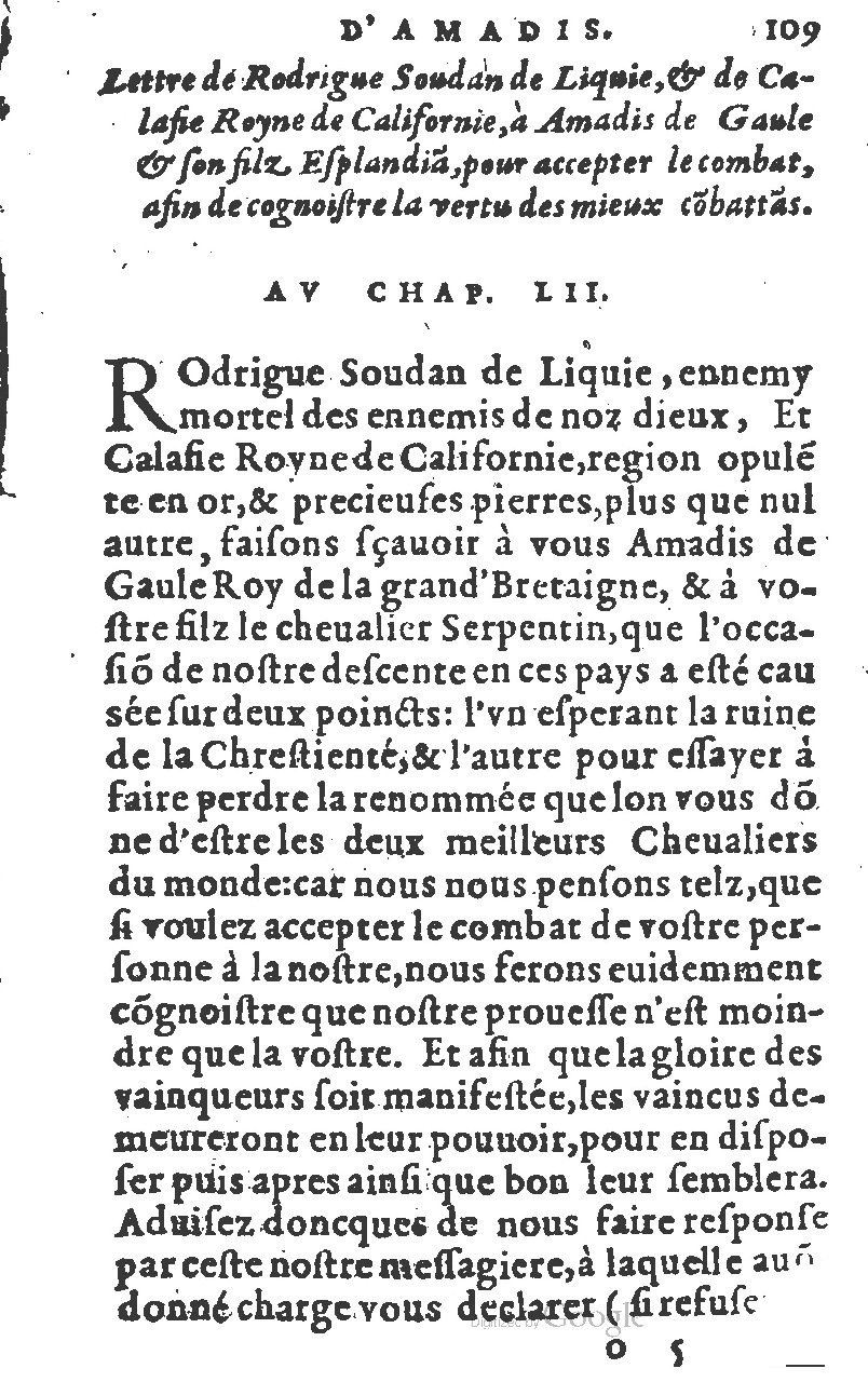 1582 - Jean Huguetan - Trésor des Amadis T. 1 - BM Lyon