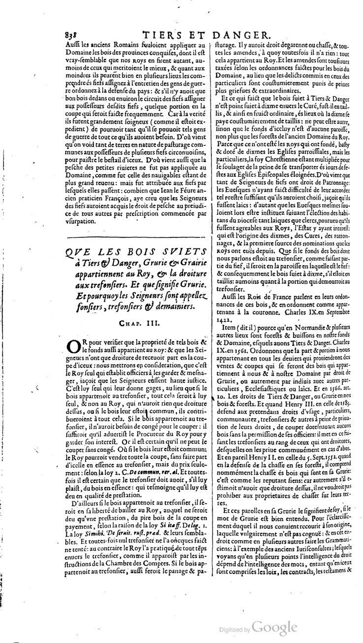 1629 - Veuve Nicolas Buon - Trésor du droit français (21754 T. 3) - BM Lyon 1629 - Veuve Nicolas Buon - Trésor du droit français (21754 T. 3) - BM Lyon