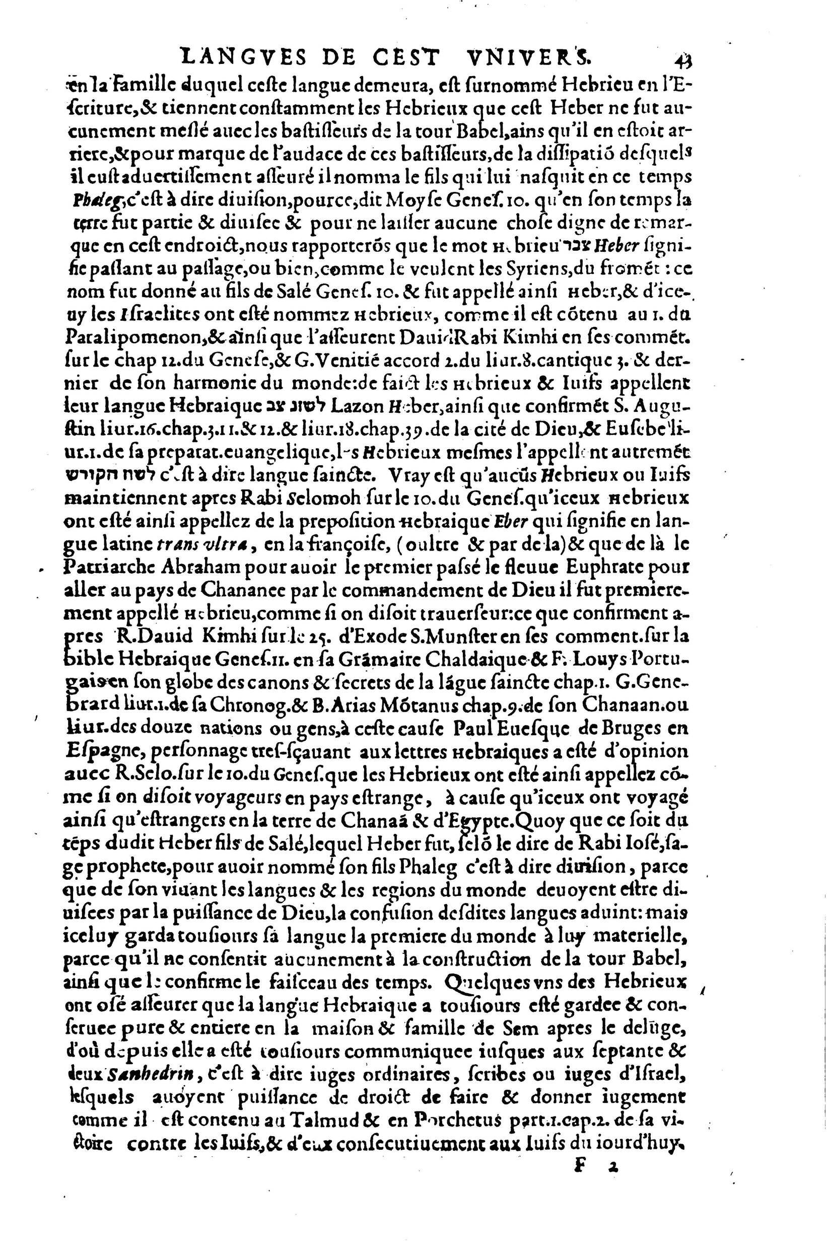 1619 - SHC - Trésor de l’histoire des langues de cet univers - BSB Munich 1619 - SHC - Trésor de l’histoire des langues de cet univers - BSB Munich