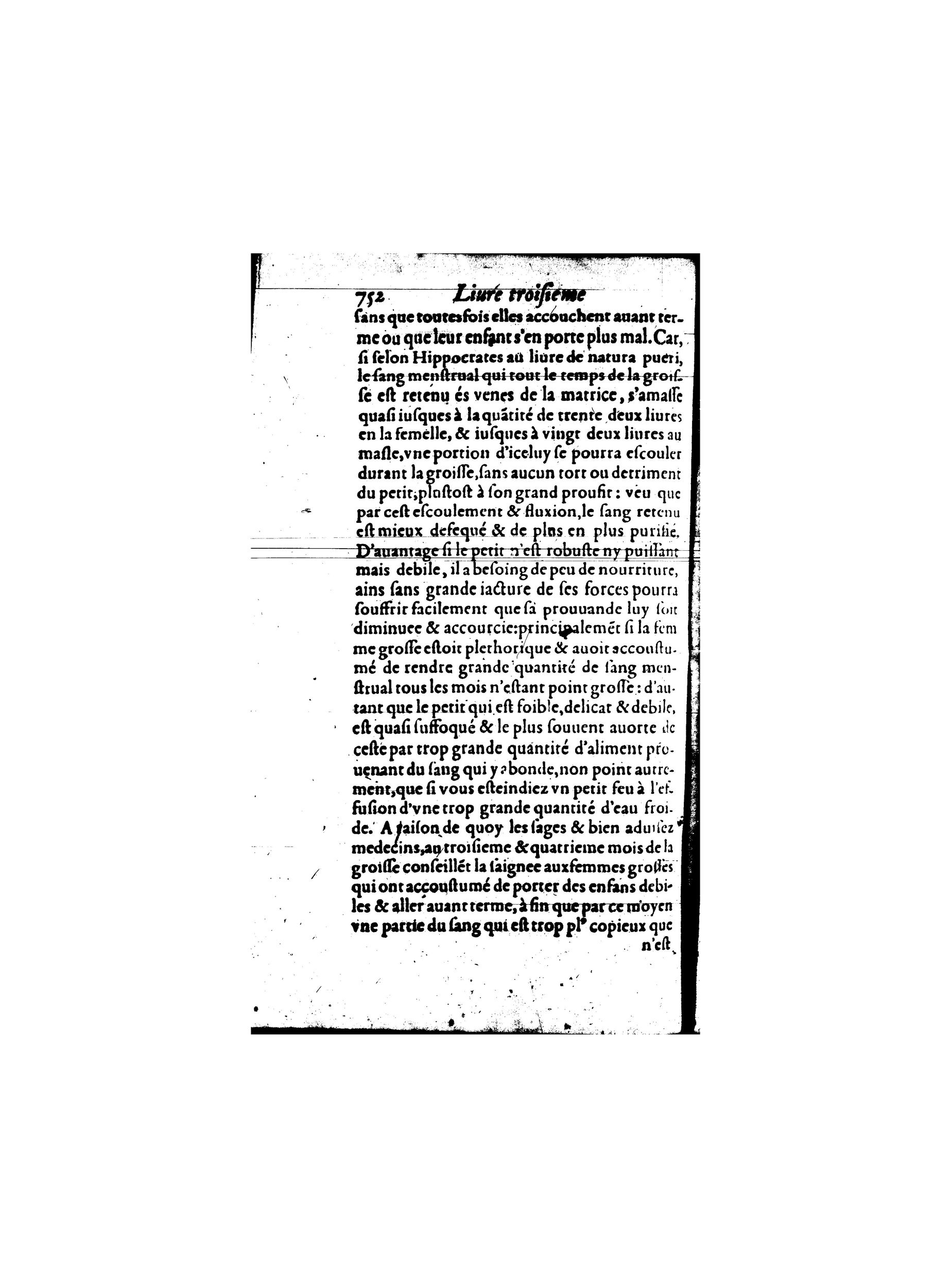 1587 - Jacques du Puis - Trésor des remèdes secrets pour les maladies des femmes - BnF
