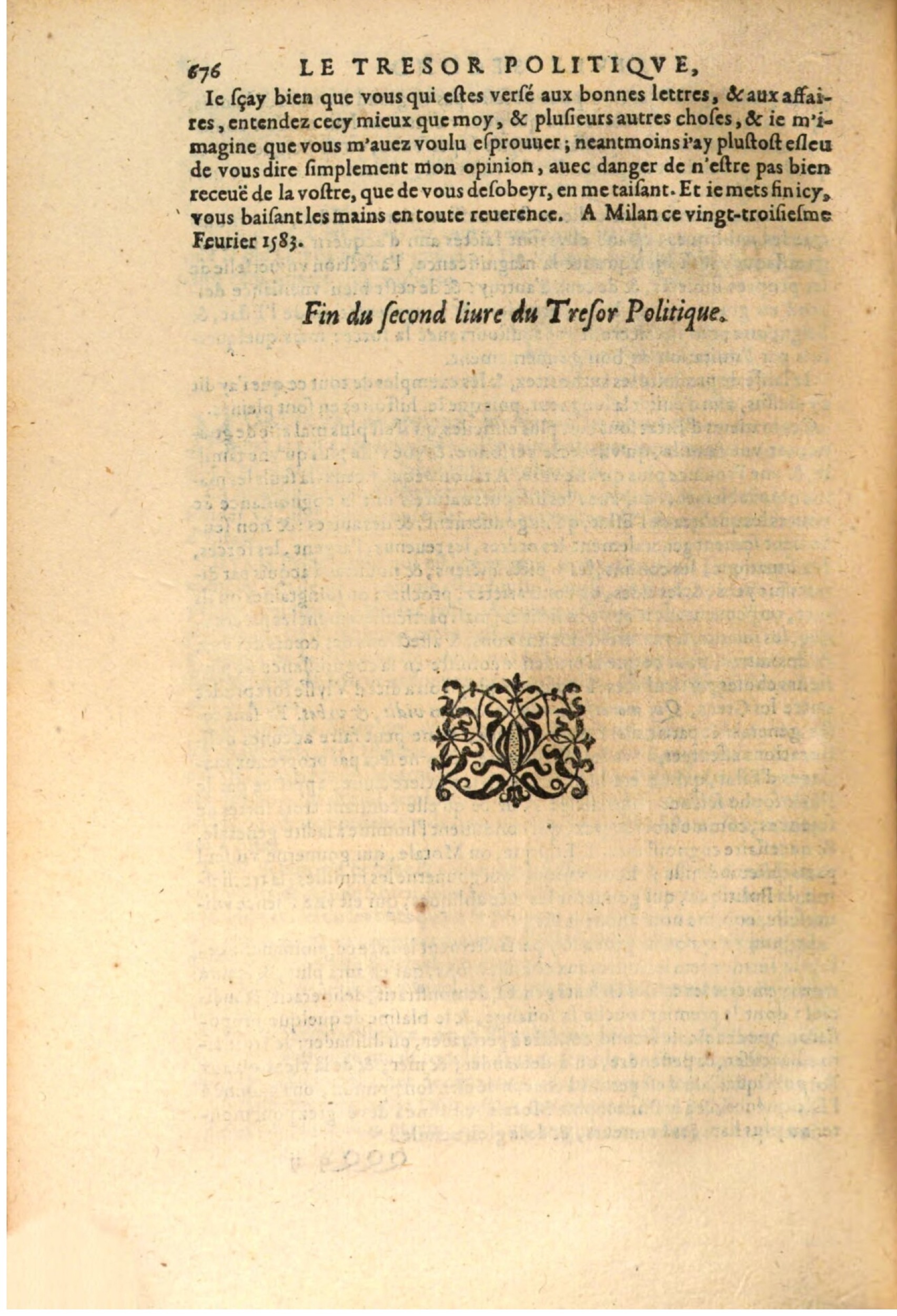 1611 - Pierre Chevalier - Trésor politique - BSB Munich