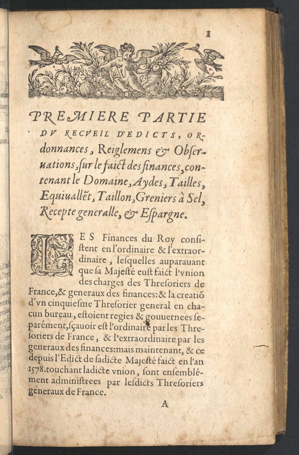 1599 - Claude de Monstr’oeil et Jean Richer - Trésor des instructions des finances - BnF