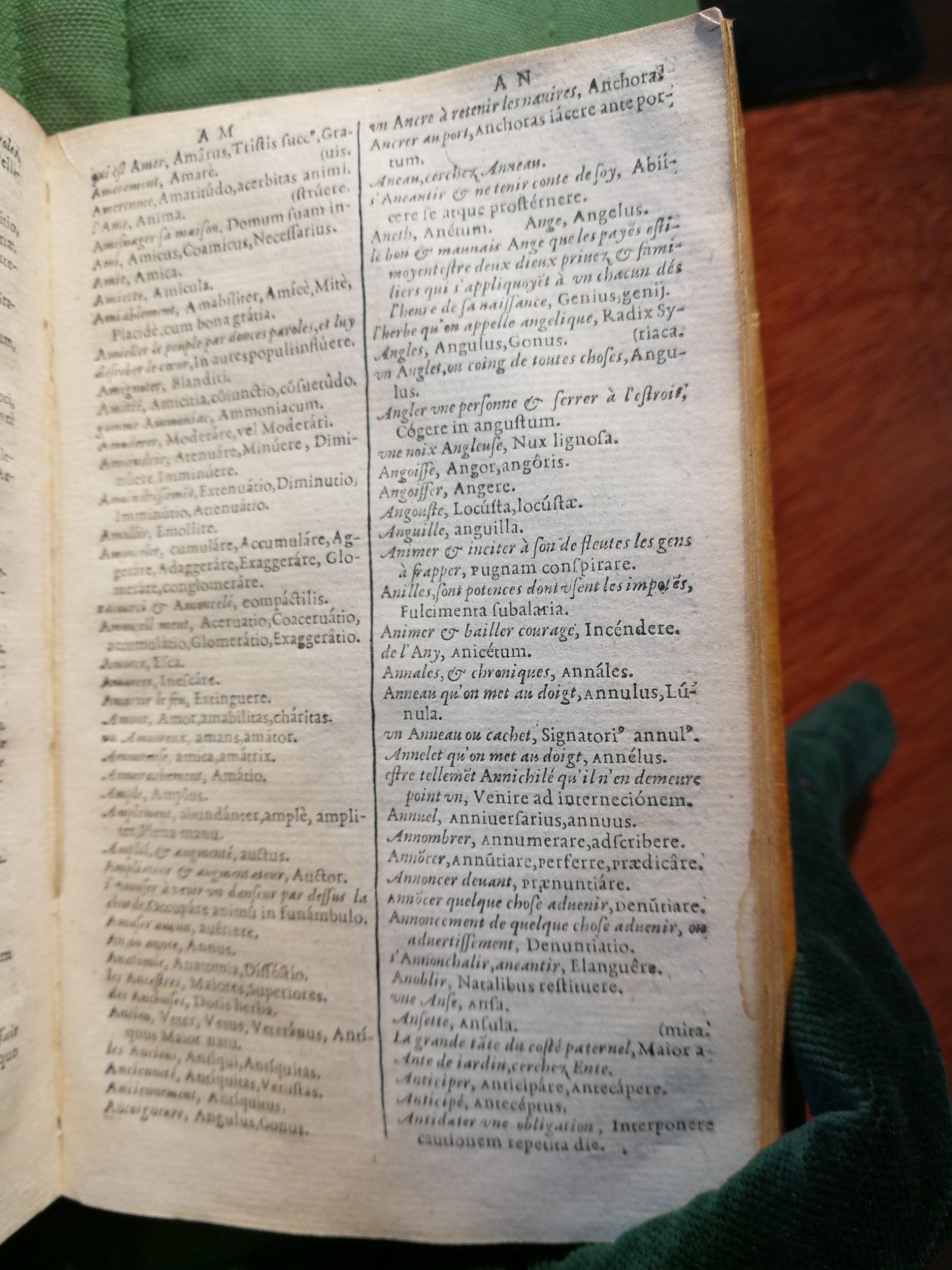 1597 - Martin le Mégissier - Trésor des mots et traits français - BnF