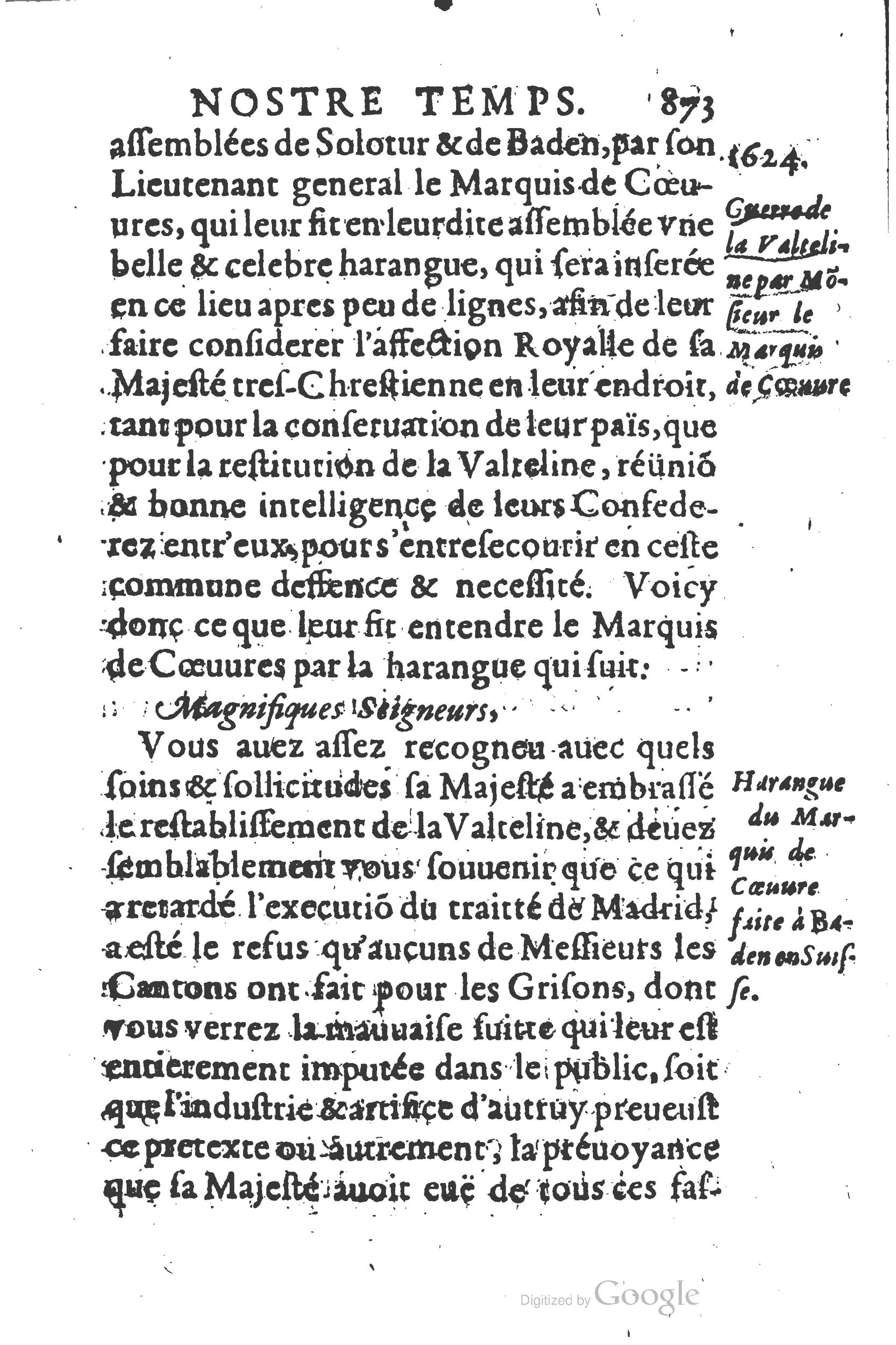 1626 - Joseph Bouillerot - Trésor de l’histoire générale de notre temps - BSB Munich