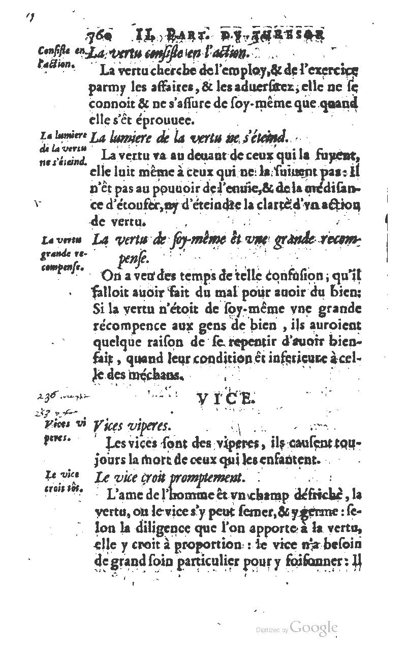 1610 - Louis Coste - Trésor de l’éloquence française (Seconde partie) - BM Lyon