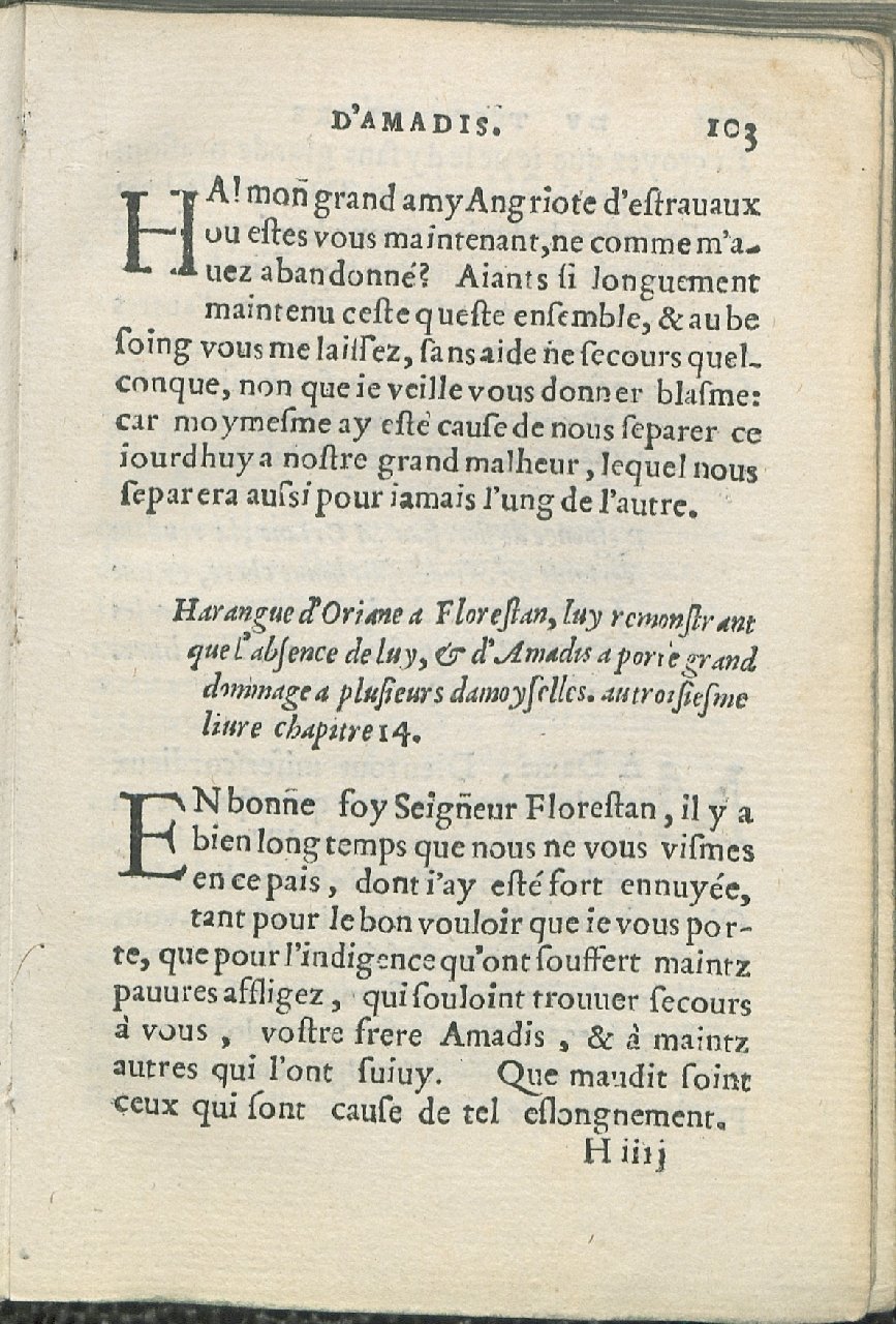 1559 - Pierre Regnard - Trésor des Amadis - Det KLG Copenhague