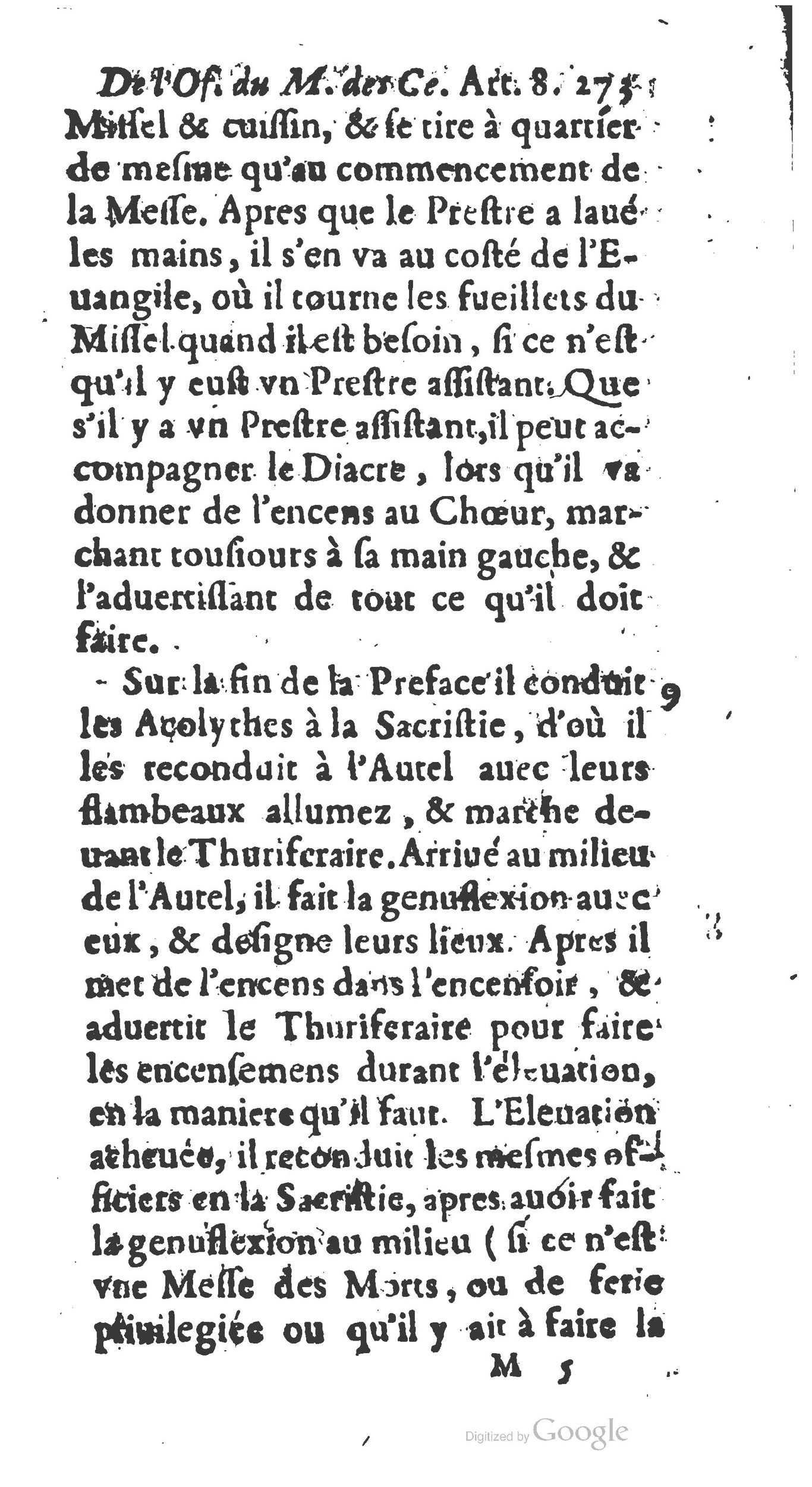 1651 - Jean Guillermet - Abrégé du trésor des cérémonies ecclésiastiques - BM Lyon
