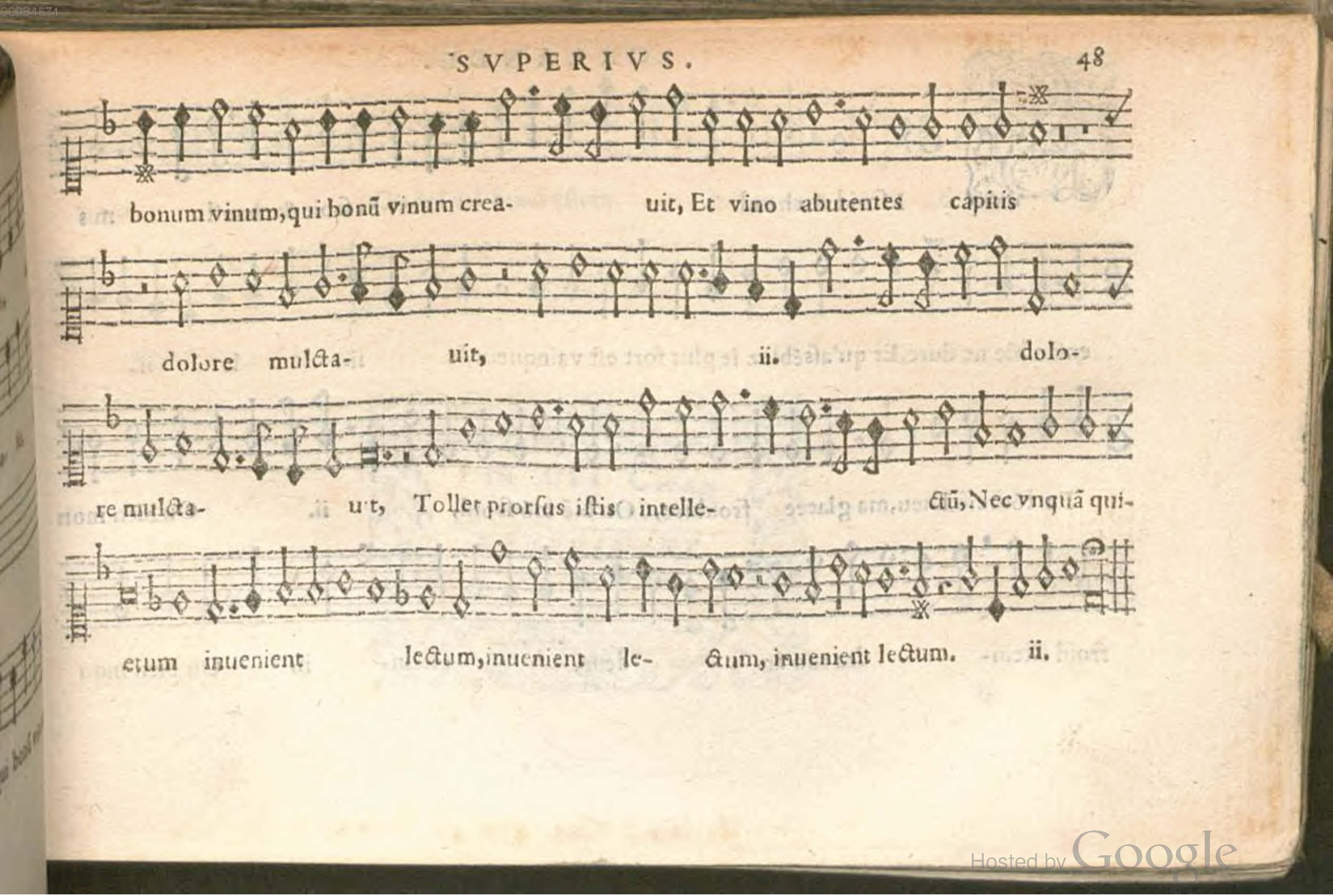 1576 - [Pierre de Saint-André] - Trésor de musique d’Orlande de Lassus Superius - BSB Munich