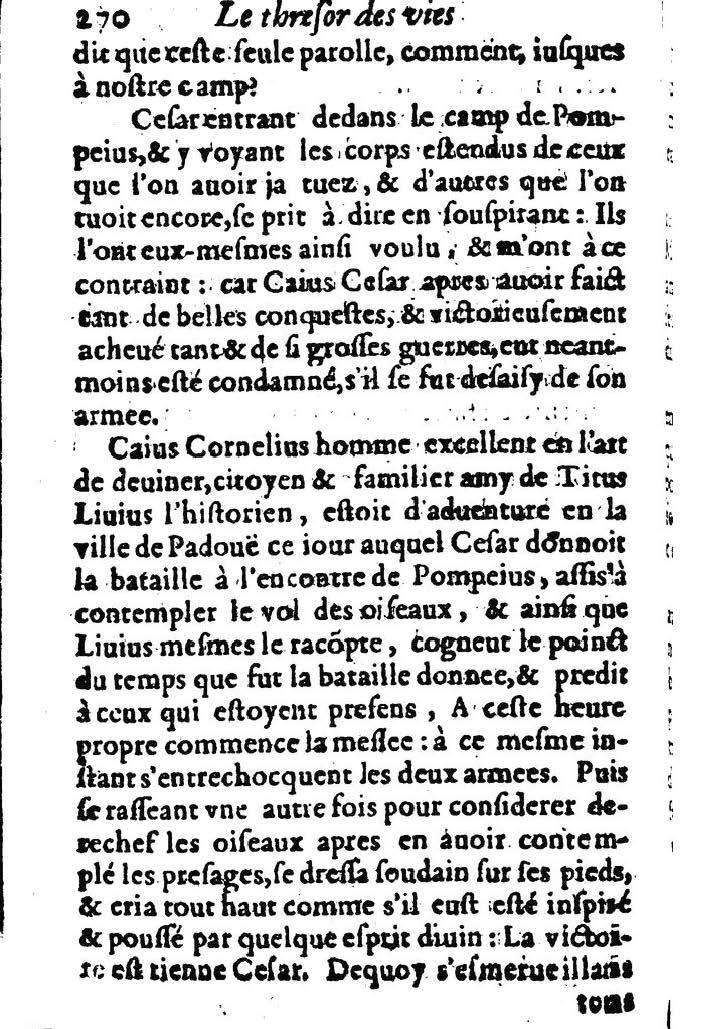1611 - Pierre Rigaud - Trésor des vies de Plutarque - BM Lyon