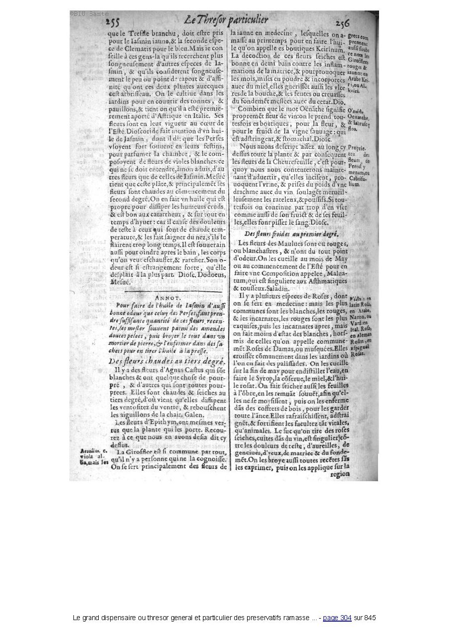 1609 - Étienne Gamonet - Grand dispensaire ou Trésor général et particulier des préservatifs - BIU Santé 1609 - Étienne Gamonet - Grand dispensaire ou Trésor général et particulier des préservatifs - BIU Santé