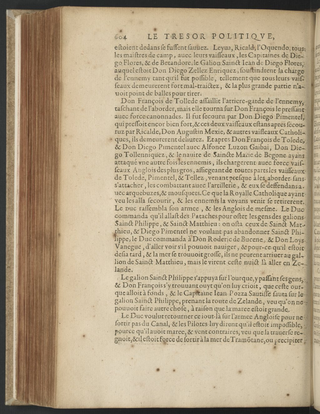 1608 - Nicolas Du Fossé - Trésor politique - BnF Tolbiac