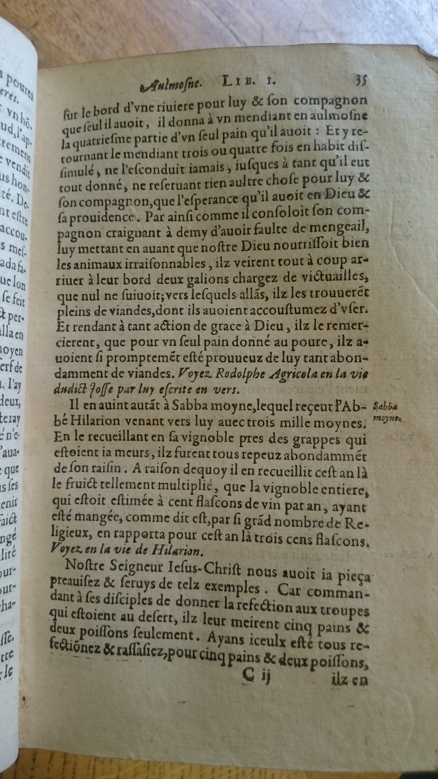 1585 - Jean Bogard - Trésor des faits et dits mémorables des hommes saints et illustres - Douai Quincy
