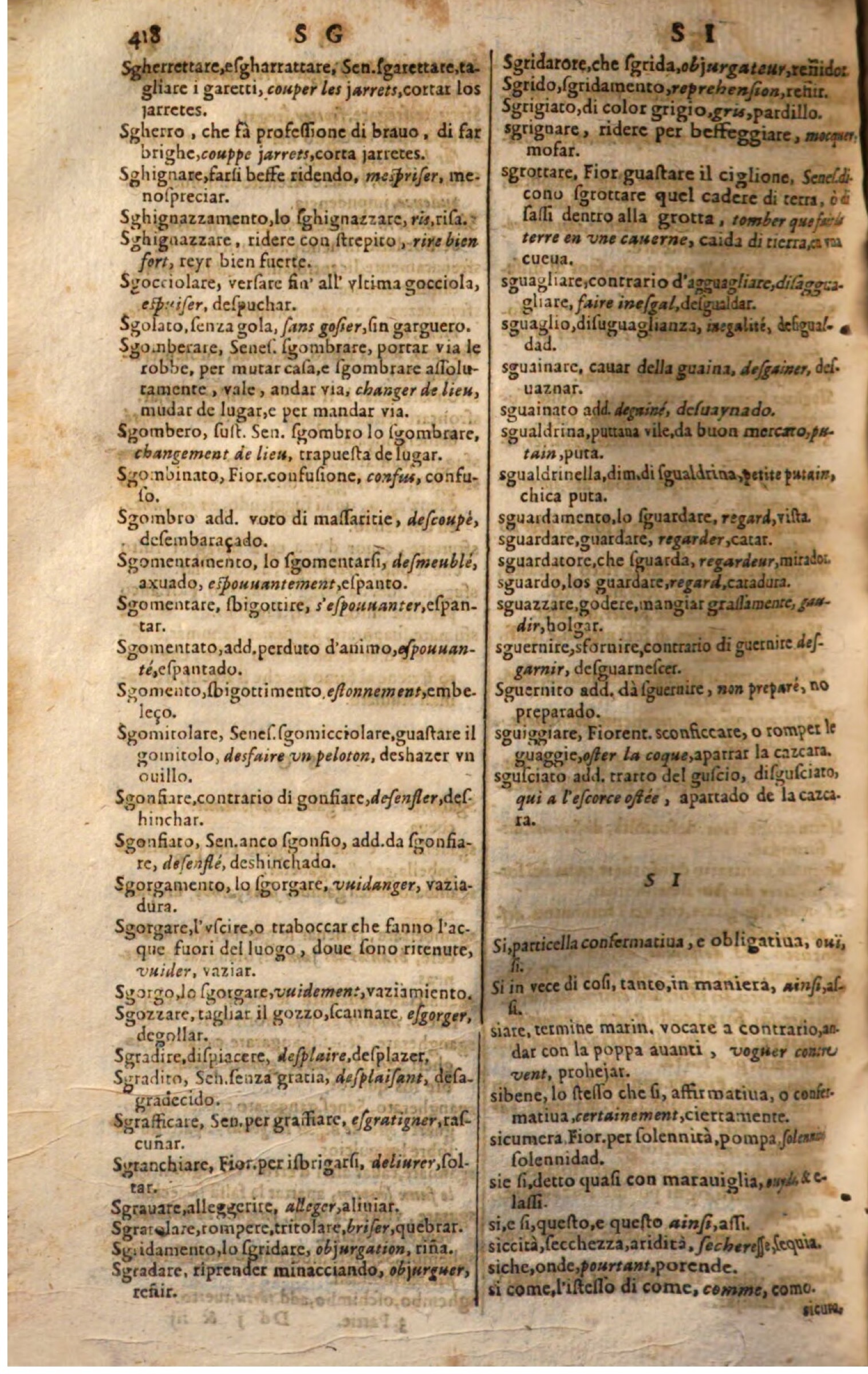 1644 - Jacques Crespin - Trésor des trois langues - Passau 1644 - Jacques Crespin - Trésor des trois langues - Passau