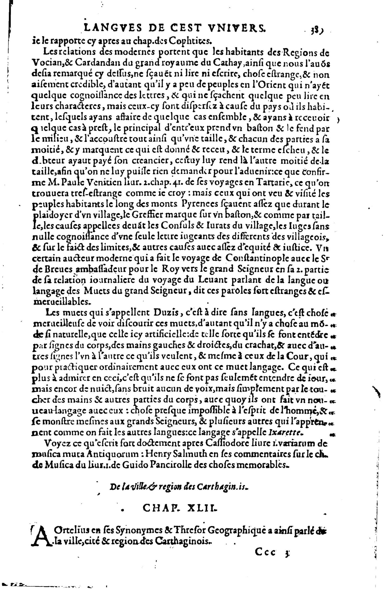 1619 - SHC - Trésor de l’histoire des langues de cet univers - BM Lyon 1619 - SHC - Trésor de l’histoire des langues de cet univers - BM Lyon