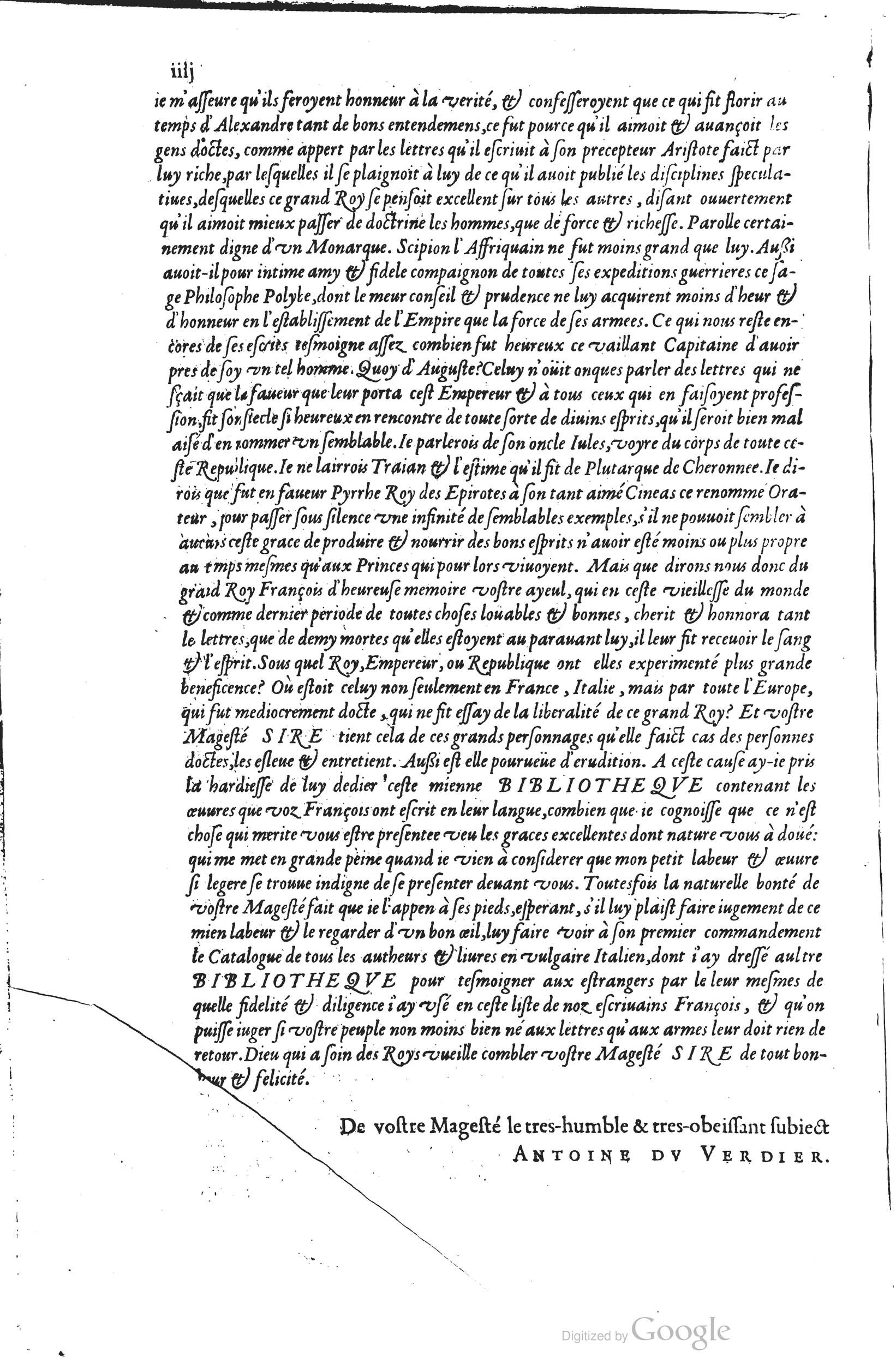 1585 - Barthélemy Honorat - Bibliothèques françaises - BSB Munich
