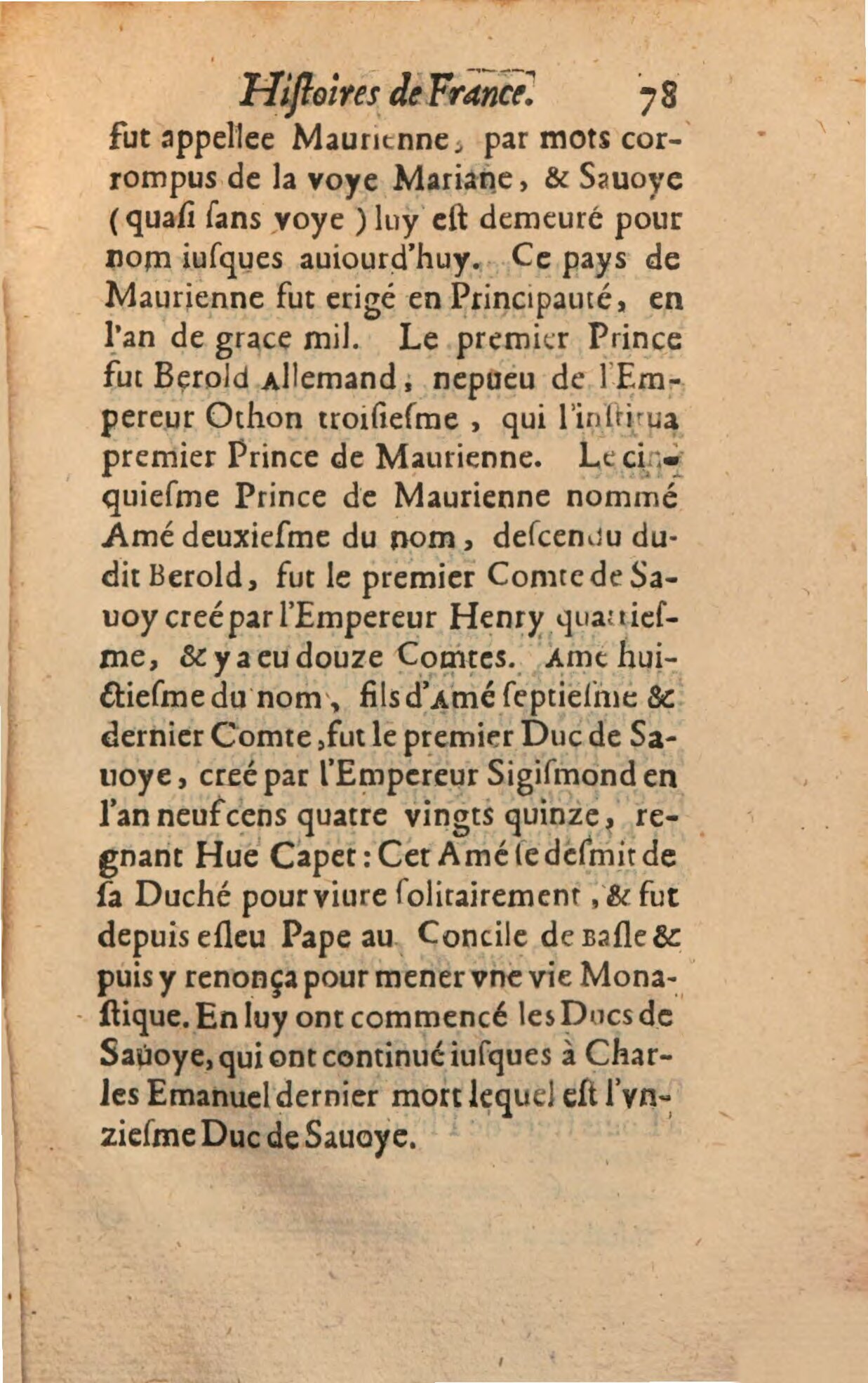 1639 - Jean Corrozet - Trésor des histoires de France - BSB Munich 1639 - Jean Corrozet - Trésor des histoires de France - BSB Munich
