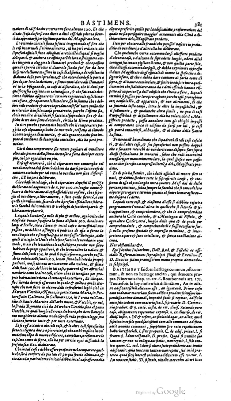 1629 - Veuve Nicolas Buon - Trésor du droit français (21754 T. 1) - BM Lyon