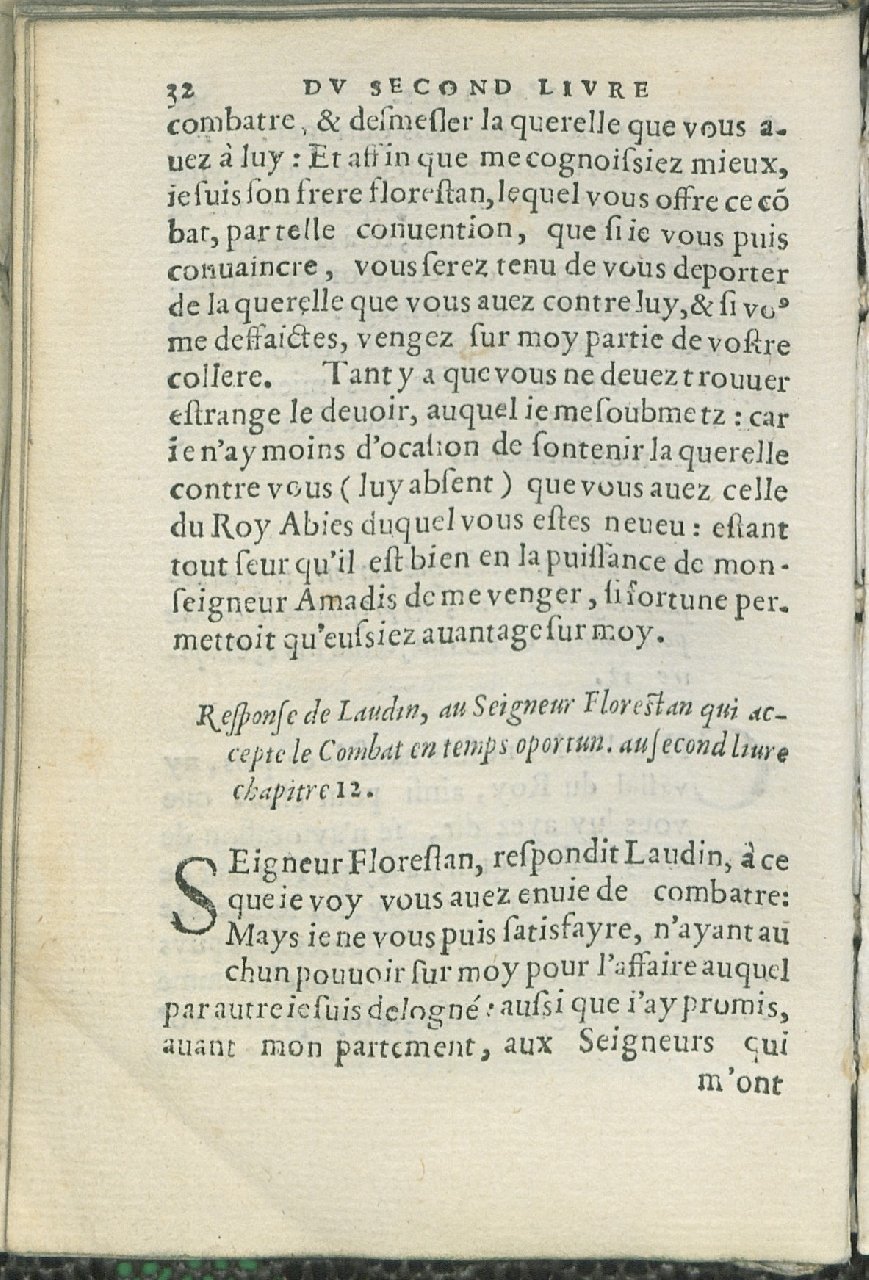 1559 - Pierre Regnard - Trésor des Amadis - Det KLG Copenhague