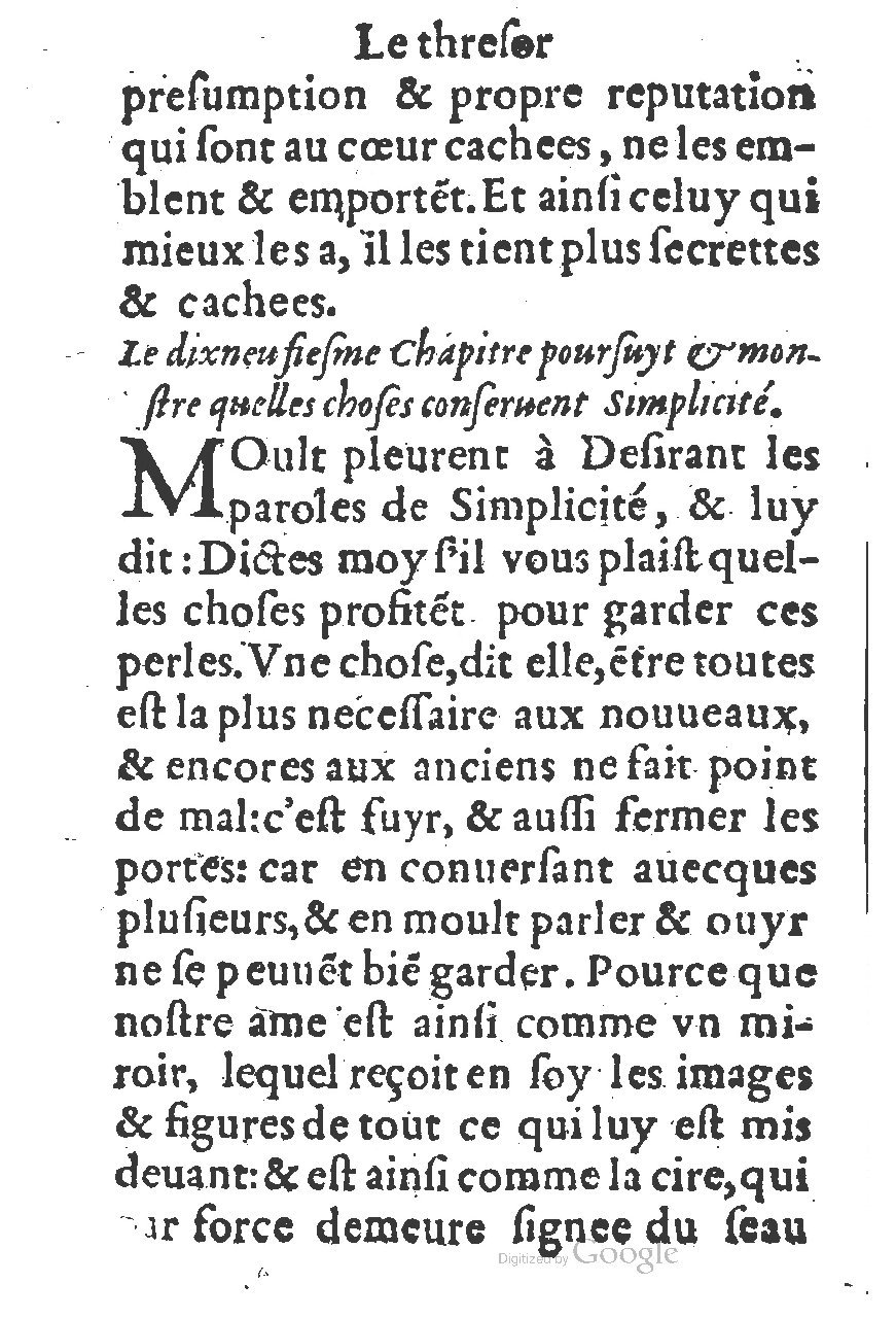 1578 - Guillaume Chaudière - Trésor de dévotion traitant de plusieurs belles vertus - BM Lyon 1578 - Guillaume Chaudière - Trésor de dévotion traitant de plusieurs belles vertus - BM Lyon