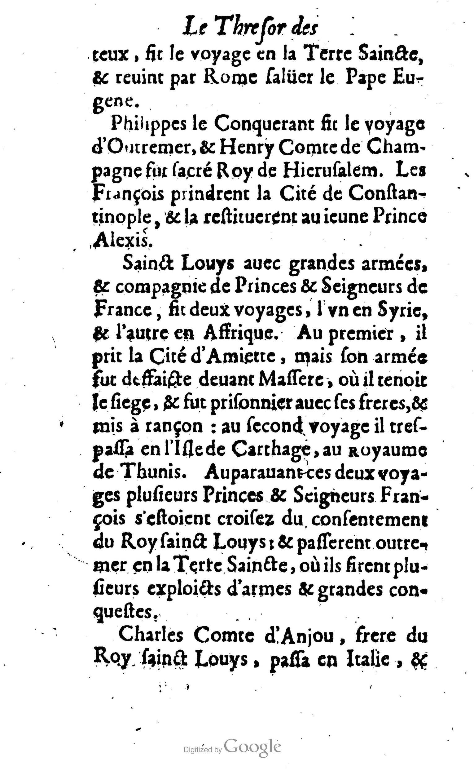1638 - Jean Corrozet - Trésor des histoires de France - BM Lyon