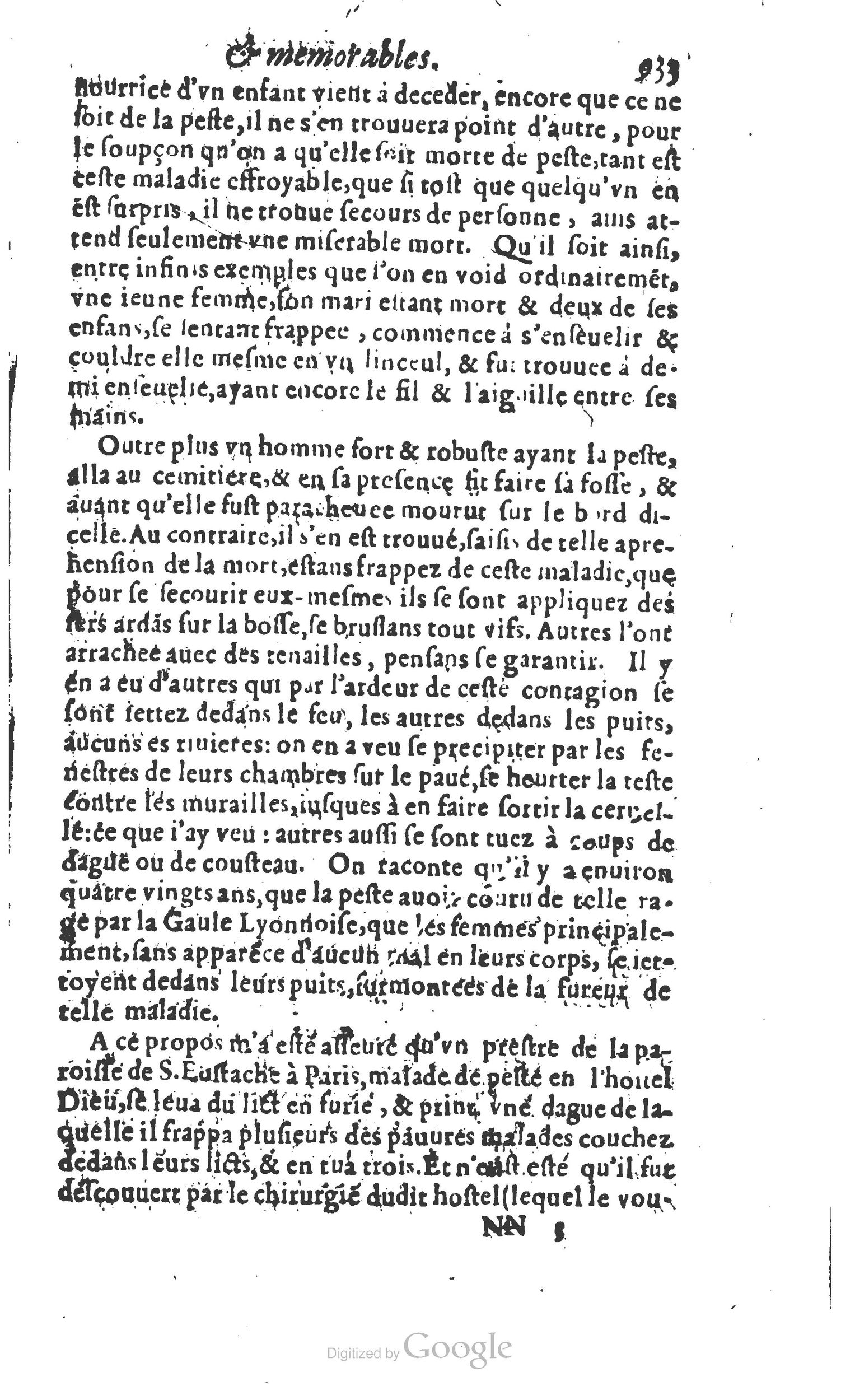1610 - Paul Marceau - Trésor d’histoires admirables et mémorables - Princeton