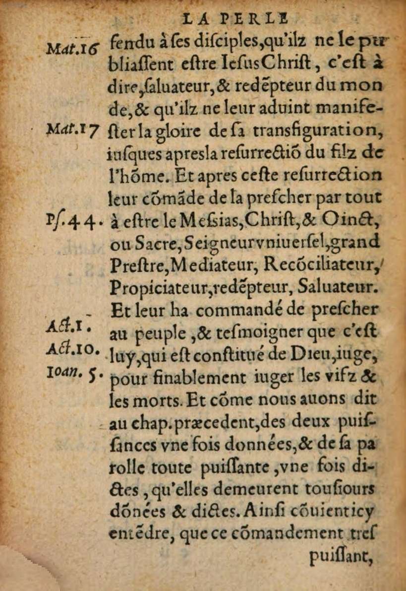 1548 - René Avril et Vivant Gaulterot - Perle précieuse évangélique et Trésor divin - BSB Munich