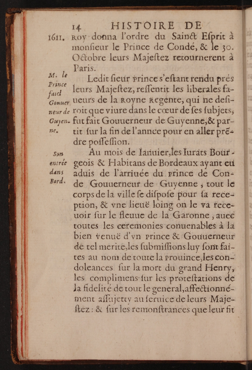 1624 - Joseph Bouillerot - Trésor de l’histoire générale de notre temps - BnF Arsenal 1624 - Joseph Bouillerot - Trésor de l’histoire générale de notre temps - BnF Arsenal