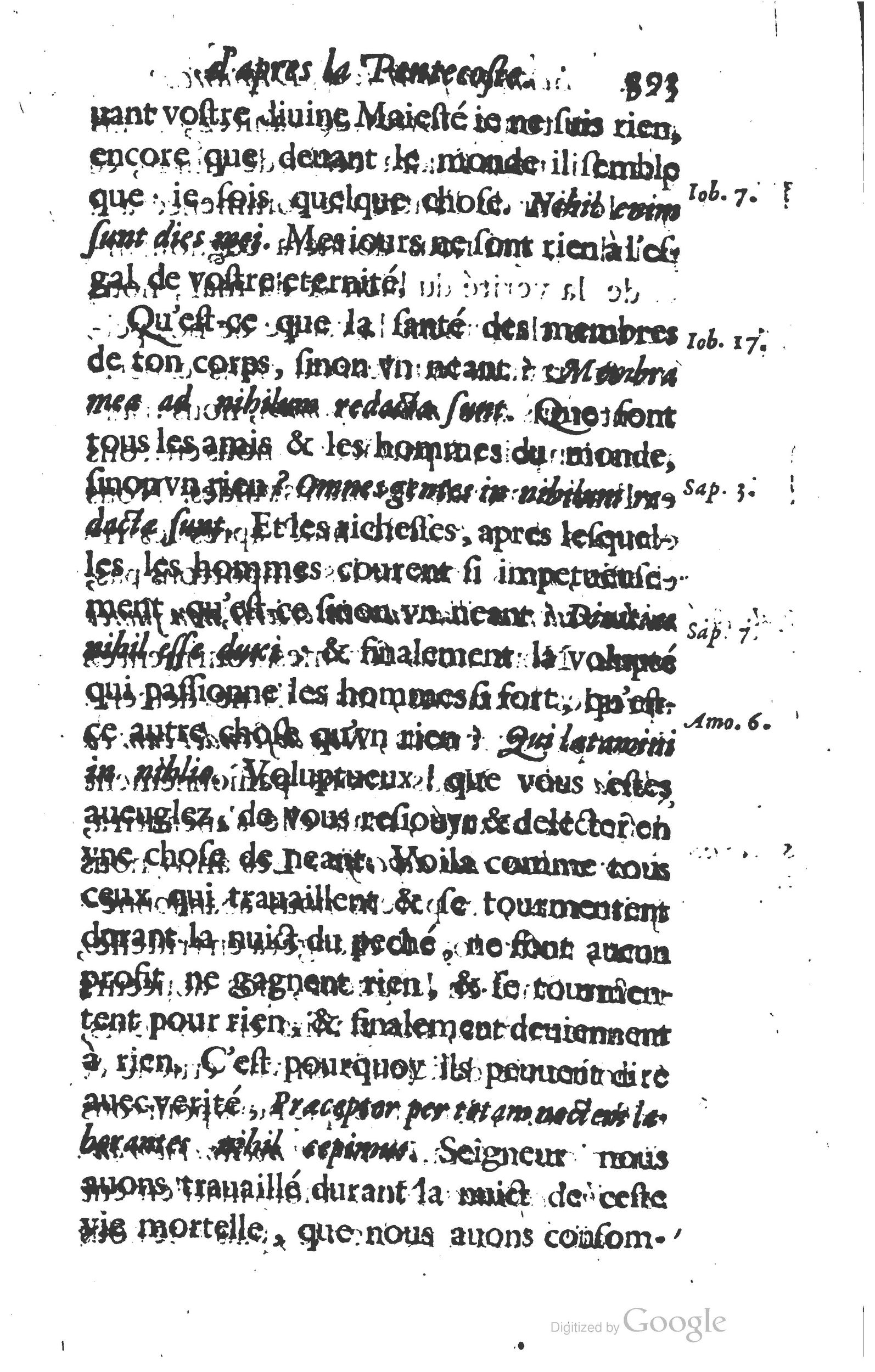 1629 - Manassés de Préaulx - Sermons ou Trésors de la piété chrétienne - BM Lyon