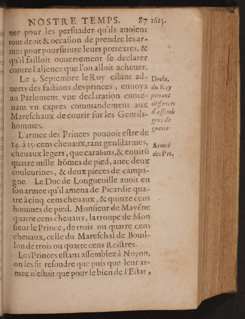 1626 - Joseph Bouillerot - Trésor de l’histoire générale de notre temps - BnF Arsenal