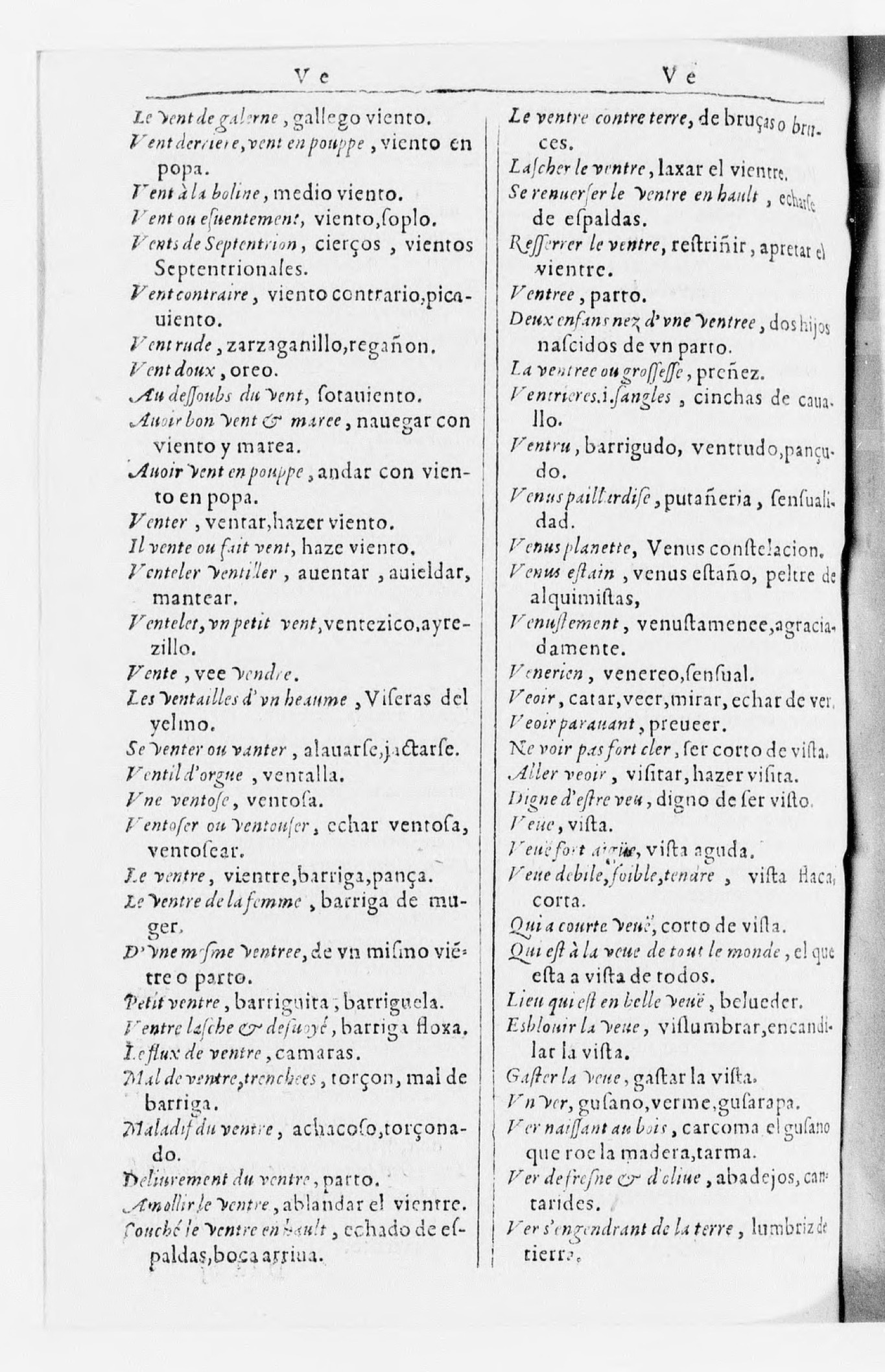 1616 - Veuve Marc Orry - Trésor des deux langues espagnole et française (Seconde partie) - BnF 1616 - Veuve Marc Orry - Trésor des deux langues espagnole et française (Seconde partie) - BnF