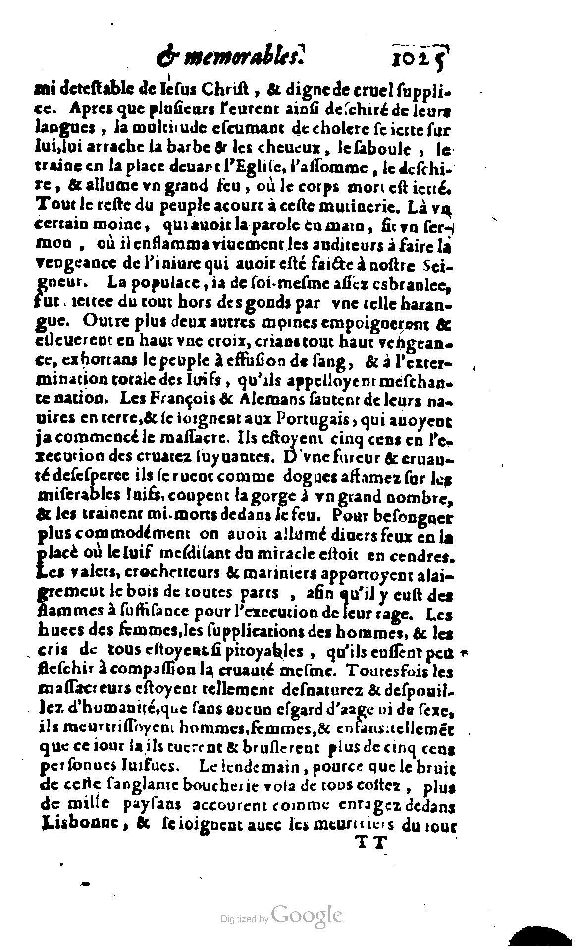 1620 - Samuel Crespin - Trésor d’histoires admirables et mémorables - BCU Lausanne
