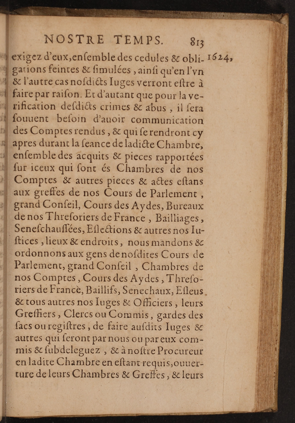 1626 - Joseph Bouillerot - Trésor de l’histoire générale de notre temps - BnF Arsenal