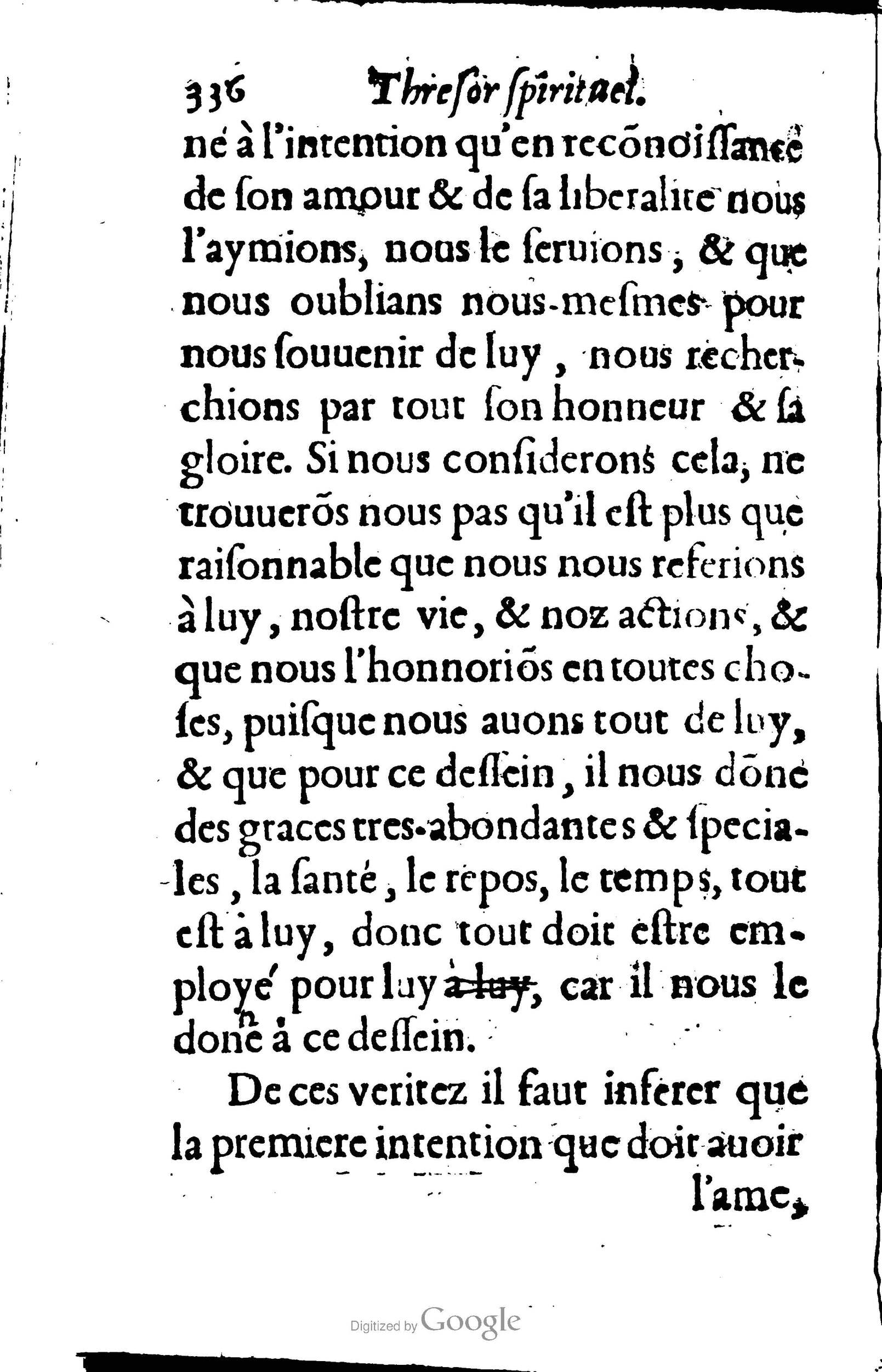 1633 - François Waudré - Trésor spirituel contenant les excellences du christianisme - BM Lyon