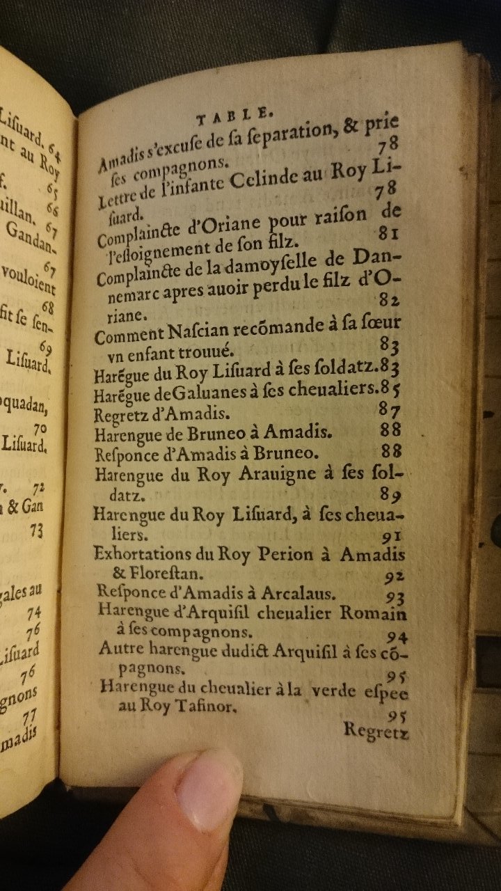 1606 - Jean Antoine Huguetan - Trésor des Amadis - British Library