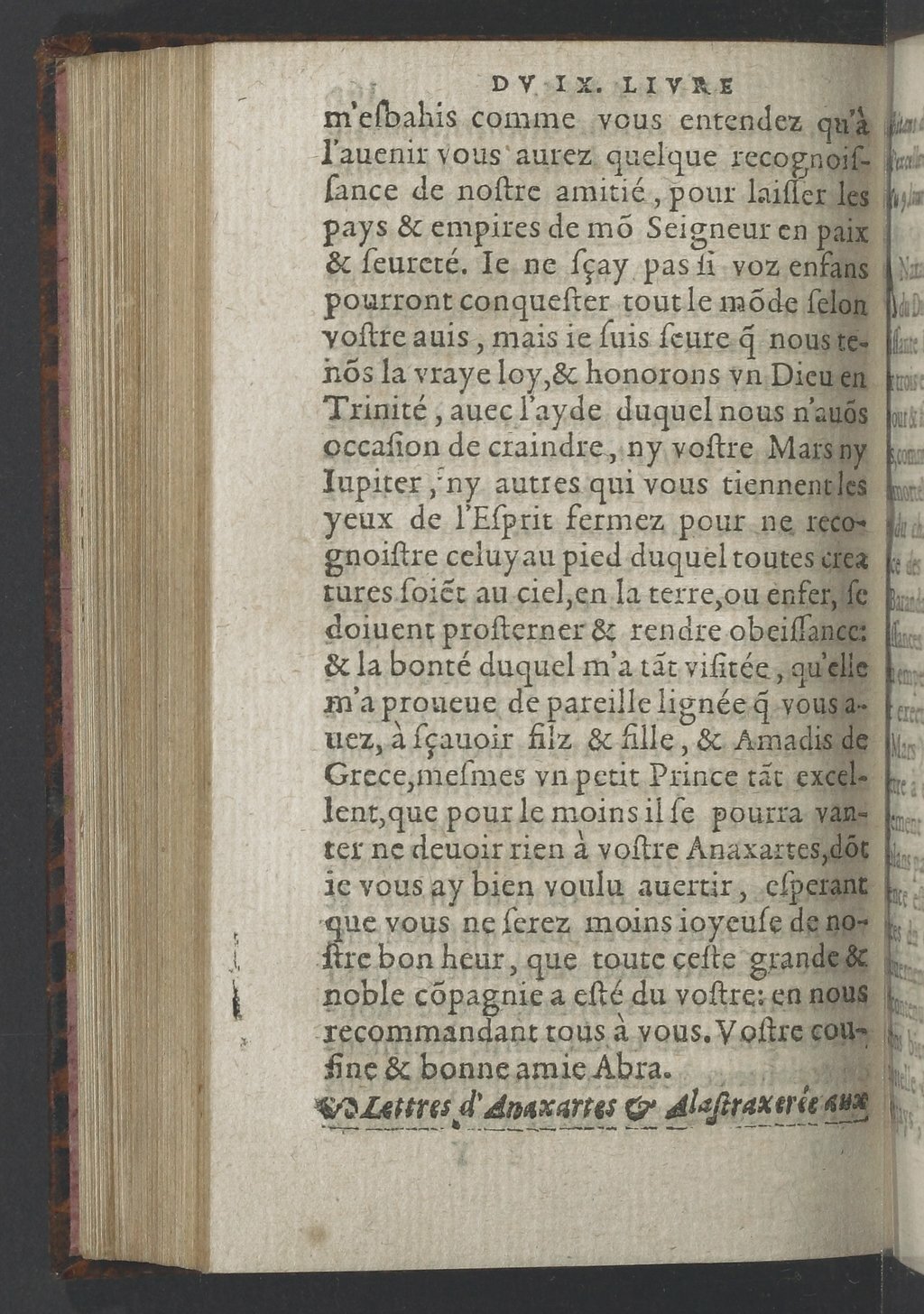 1564 - Vincent Norment et Jeanne Bruneau - Trésor des Amadis - BnF