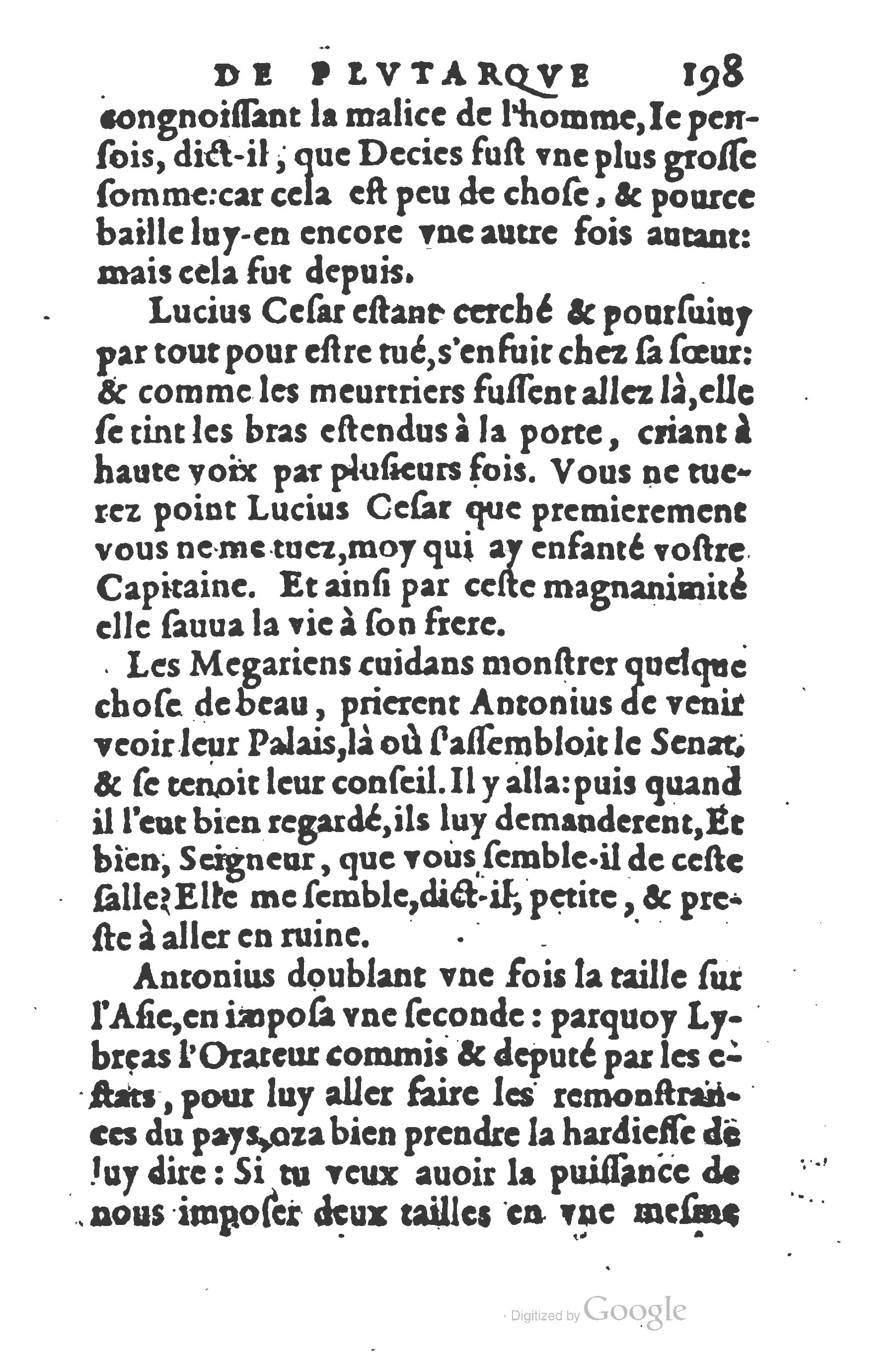 1577 - Claude Micard - Trésor des vies de Plutarque - BSB Munich 1577 - Claude Micard - Trésor des vies de Plutarque - BSB Munich