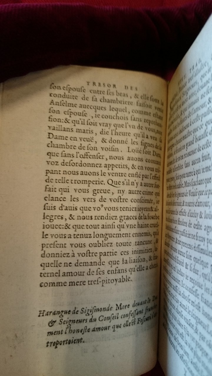 1581 - Pierre Le Voirier et Gervais Mallot - Trésor des histoires tragiques - BnF Richelieu