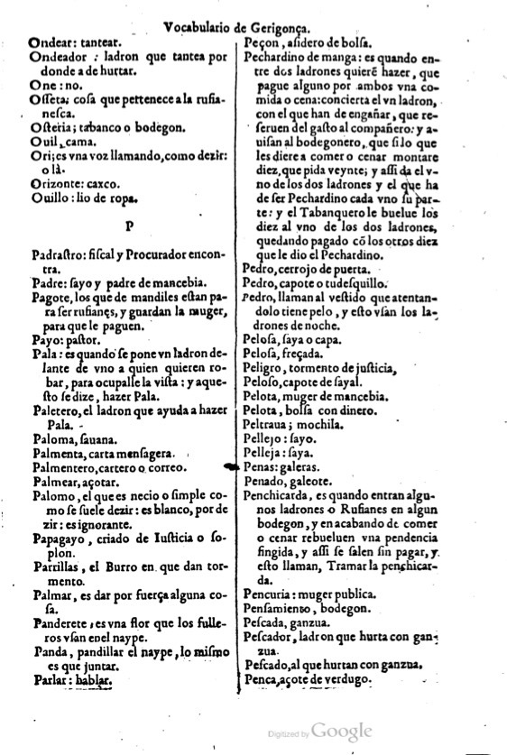 1621 - Adrian Tiffaine - Trésor des deux langues espagnole et française - BM Lyon