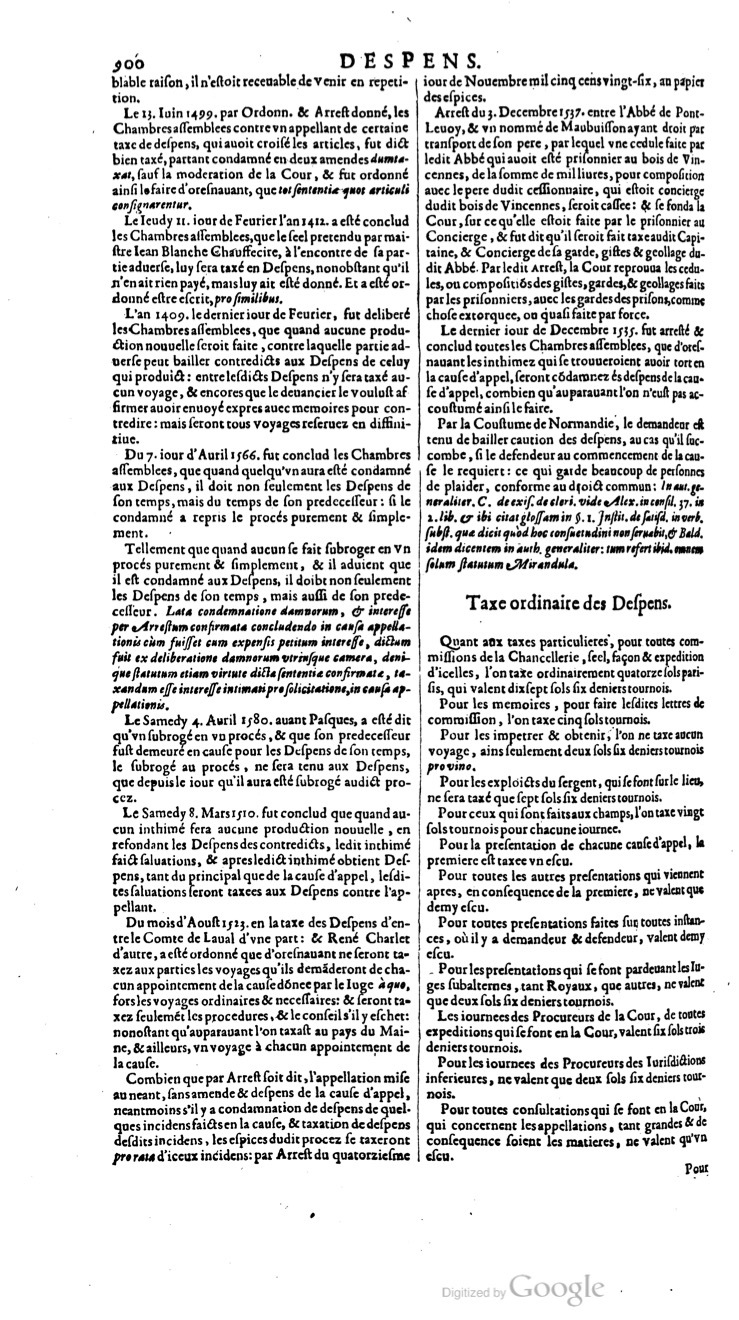 1629 - Veuve Nicolas Buon - Trésor du droit français (29620 T. 1) - BM Lyon