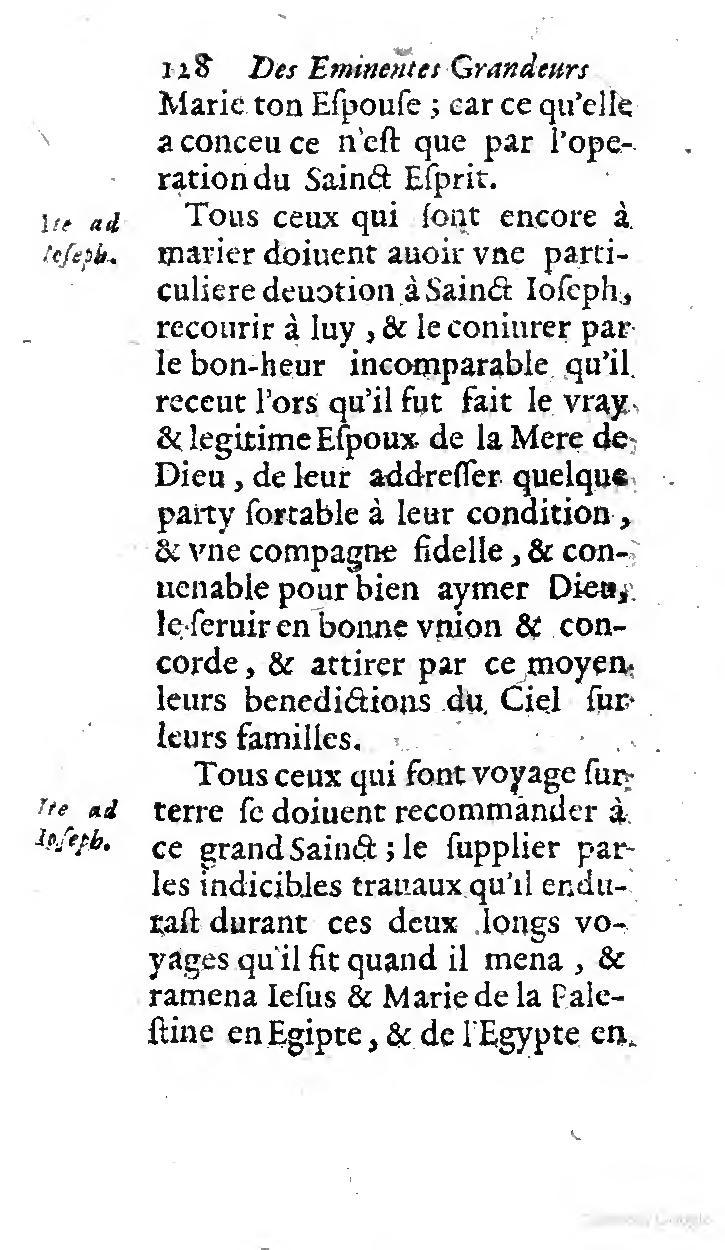 1646 - Jean Piot - Trésor inestimable de Saint-Joseph - BNC Rome